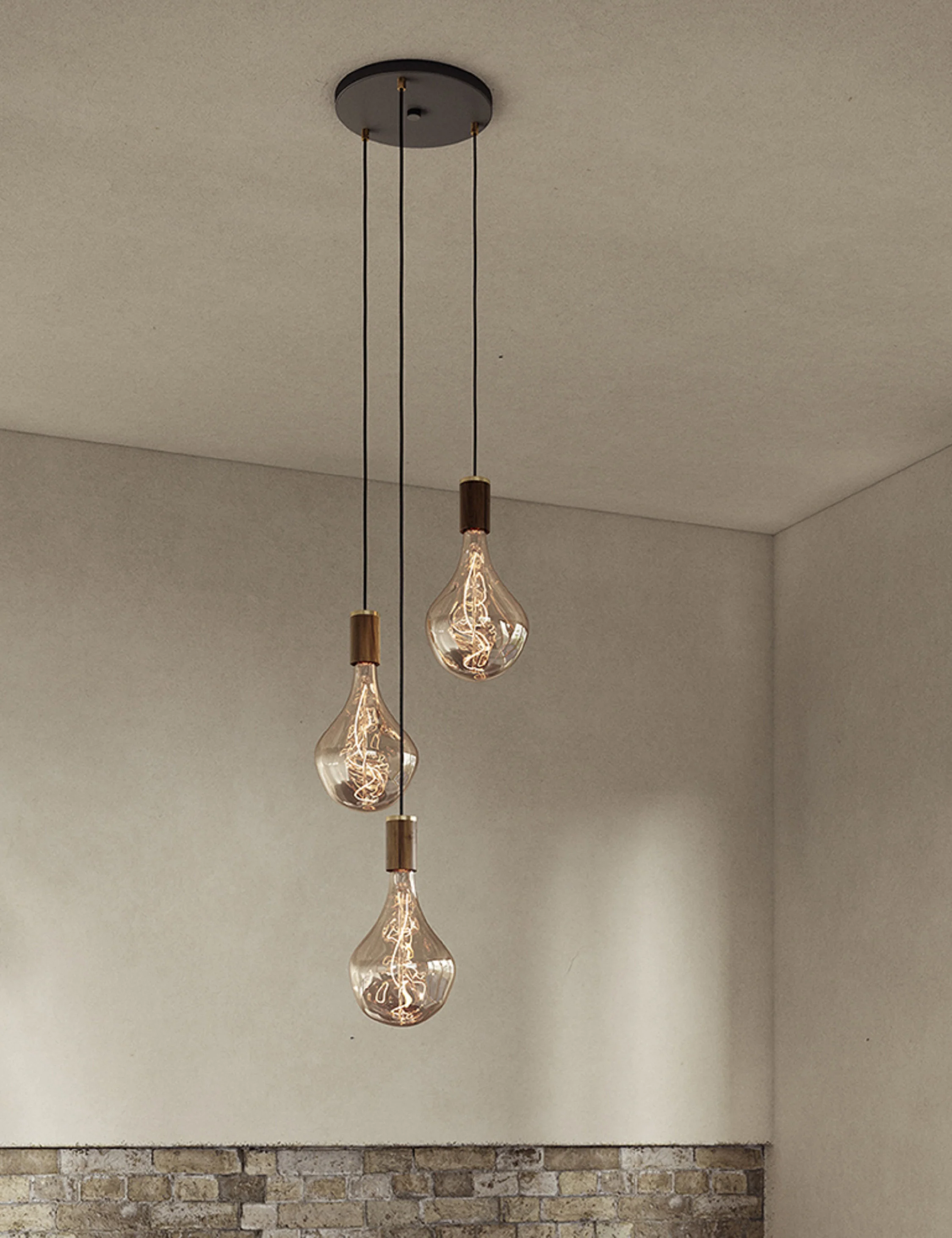 Triple Pendant Light with Voronoi II by Tala - Image 11
