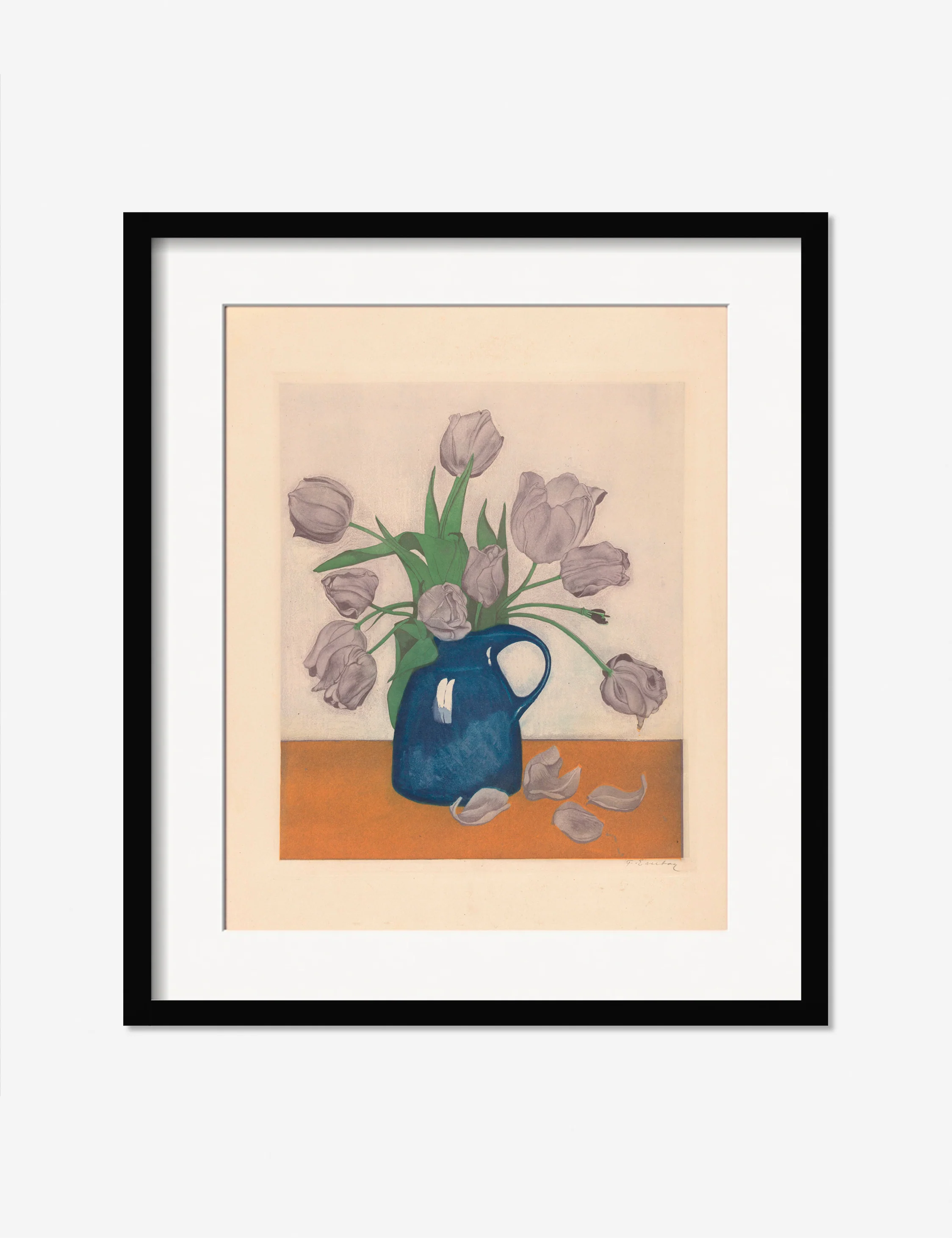 Tulips in a Pitcher Print by Frans Everbag - Image 4
