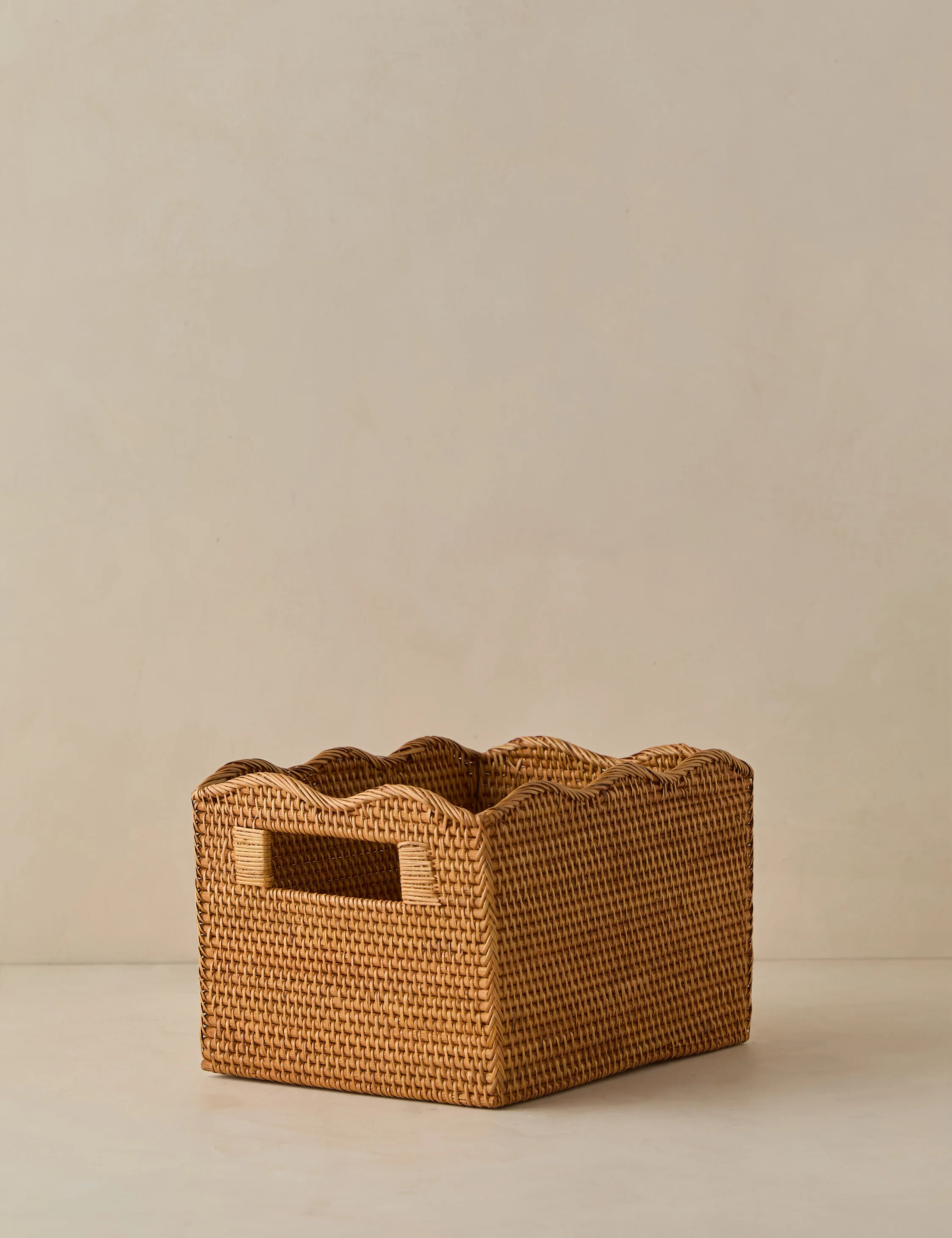 Tyna Rattan Storage Bin - Image 9