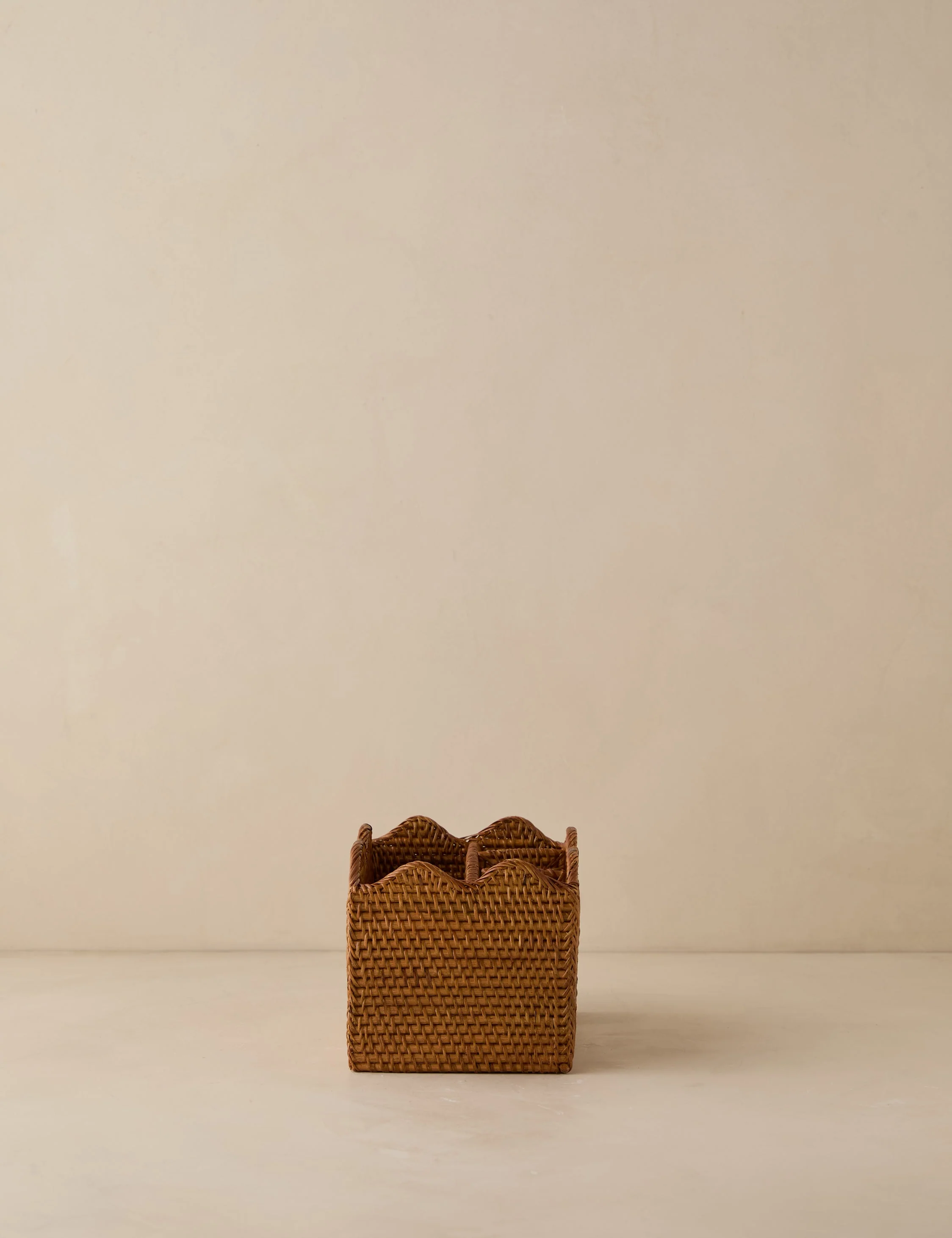 Tyna Rattan Utensil Caddy - Image 4