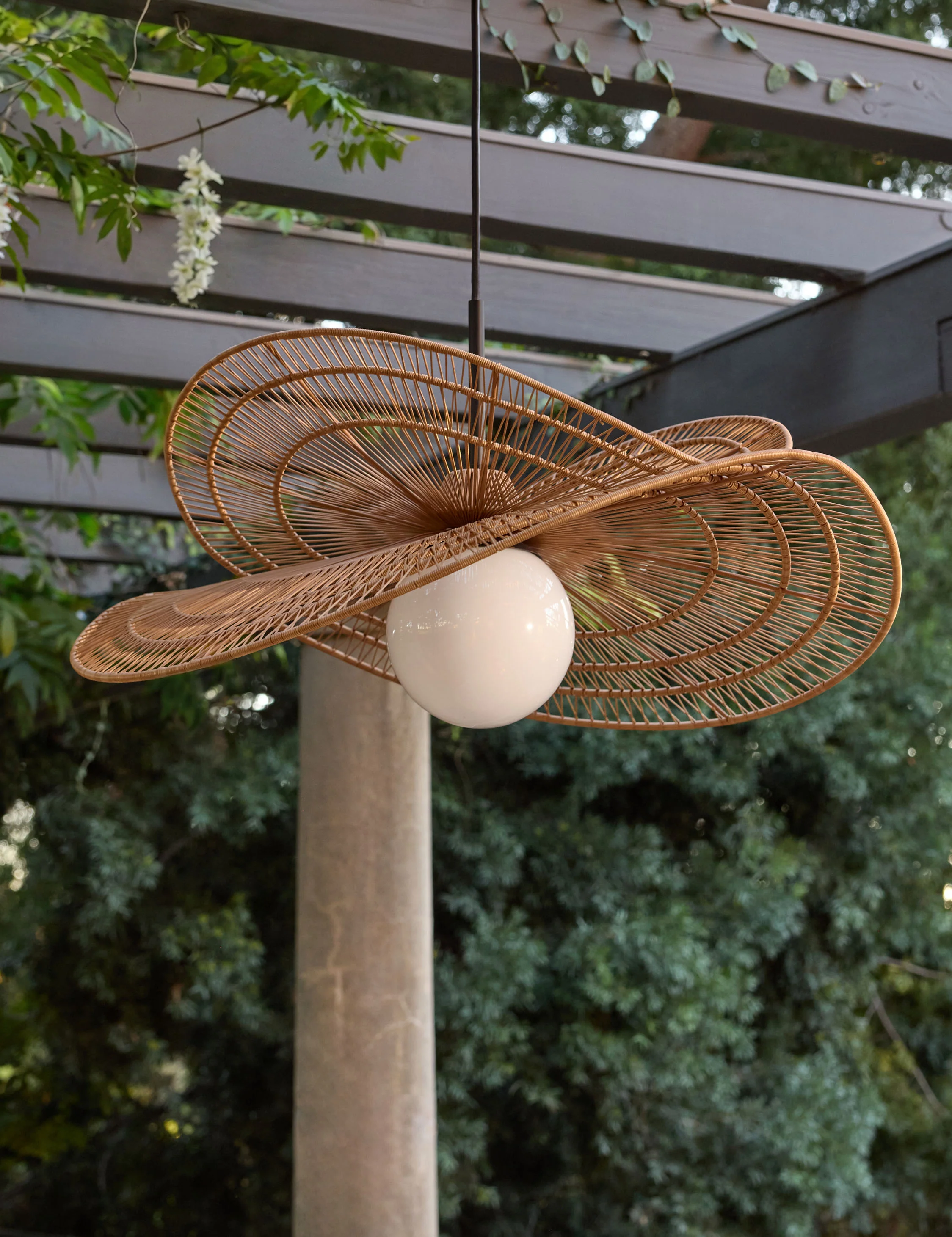 Valar Outdoor Double Tier Pendant Light - Image 2