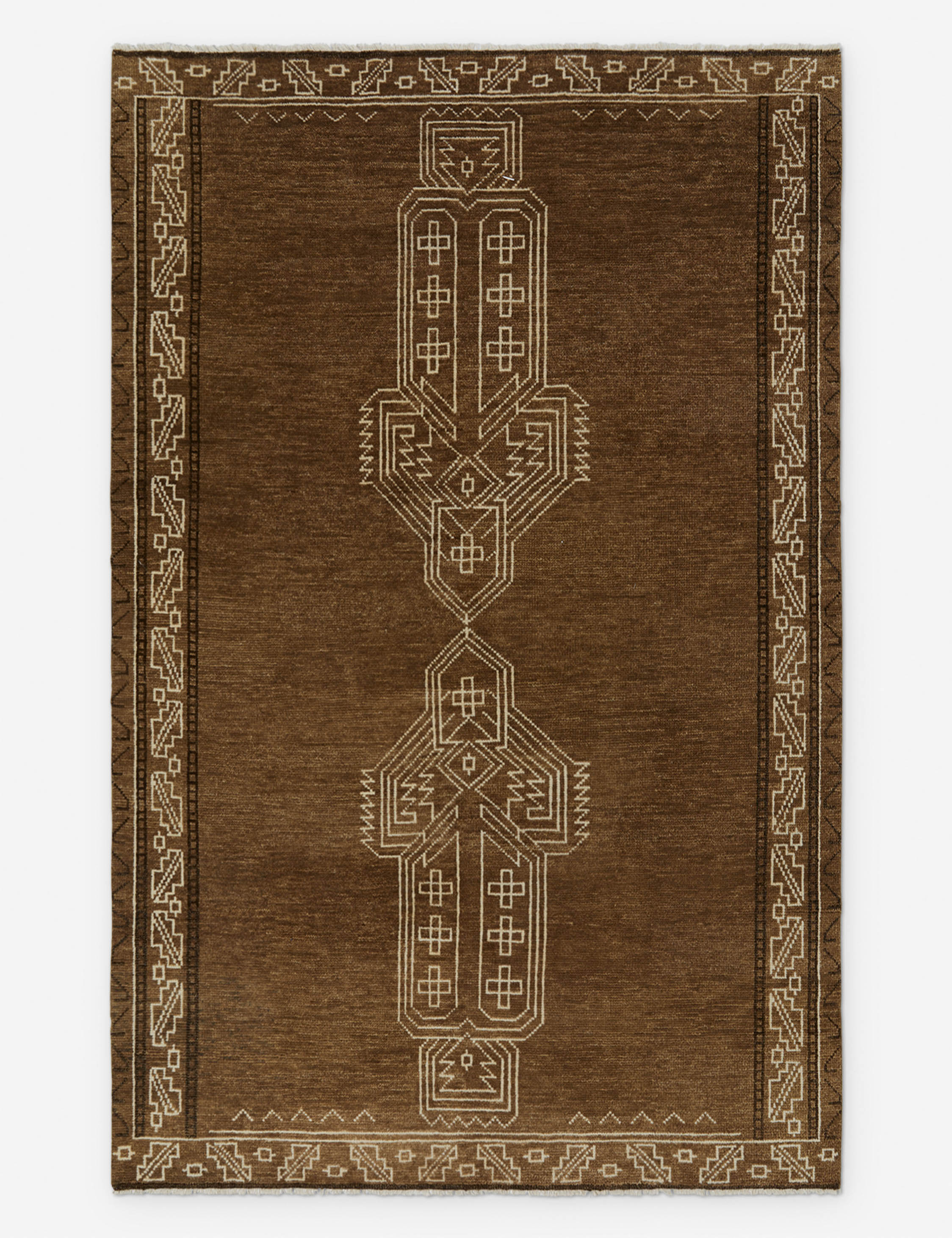 Velasquez Hand-Knotted Wool Rug Swatch, Moss - Image 8