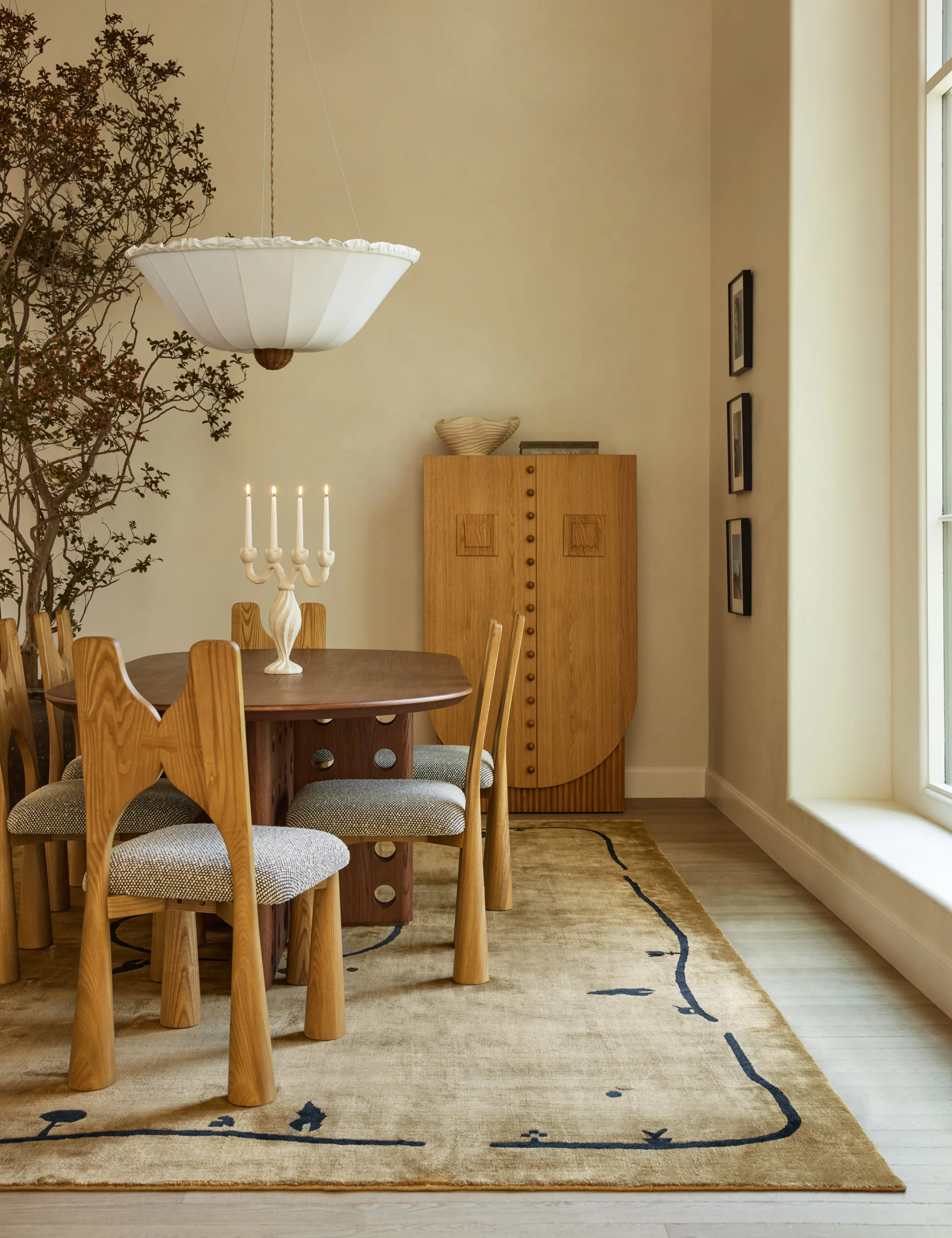 Village Hand-Loomed Rug by Sarah Sherman Samuel