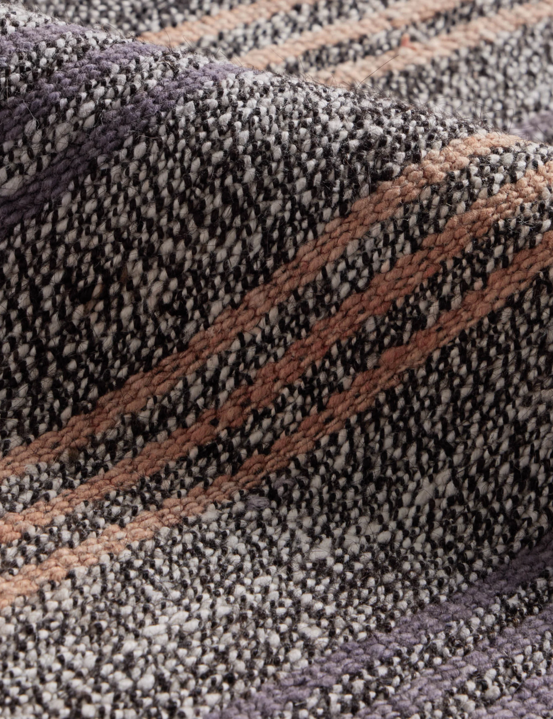 Vintage Kilim Flatweave Wool Rug No. 44, 3' x 8'11" - Image 3