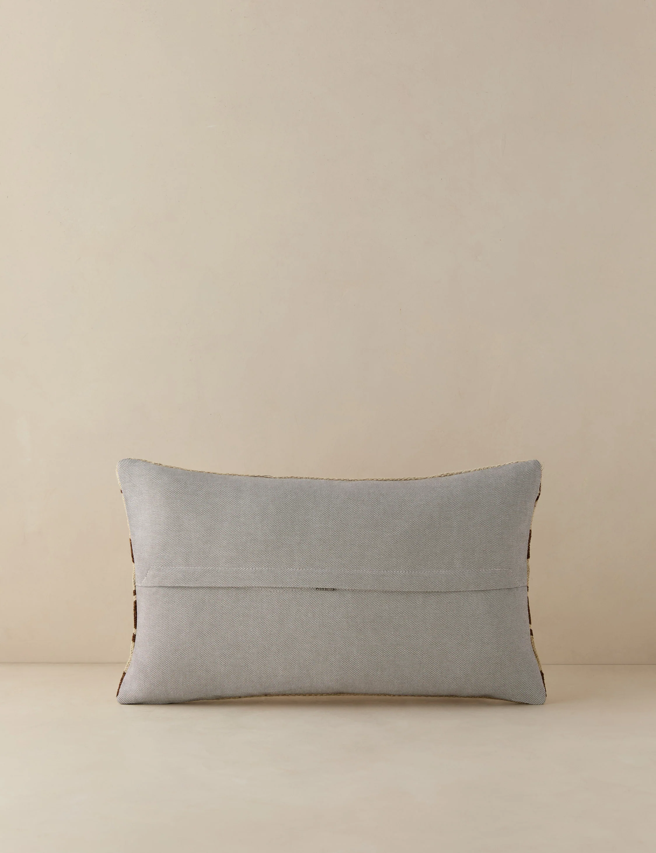 Vintage Lumbar Pillow No. 130, 12" x 20" - Image 3