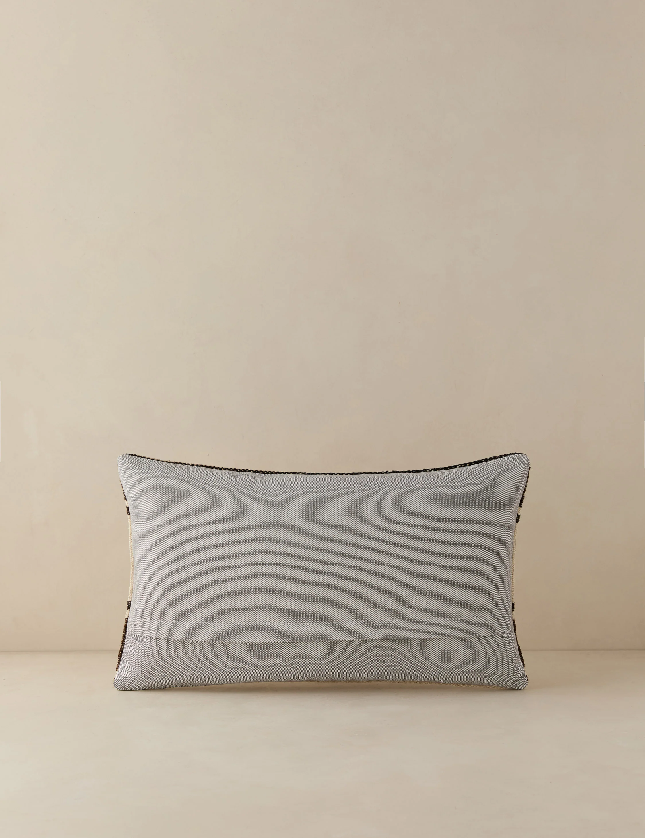 Vintage Lumbar Pillow No. 135, 12" x 20" - Image 3