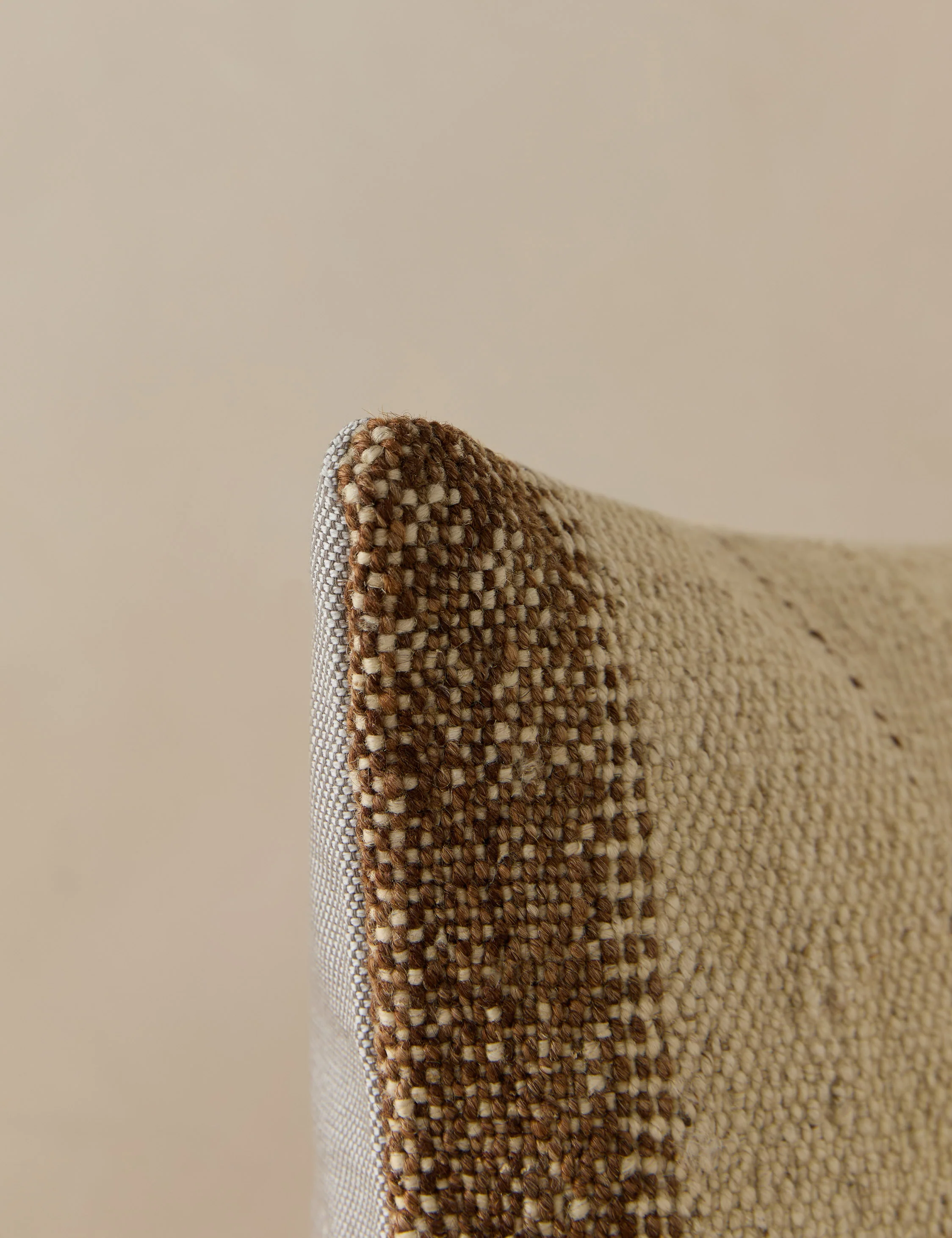 Vintage Lumbar Pillow No. 136, 12" x 20" - Image 2