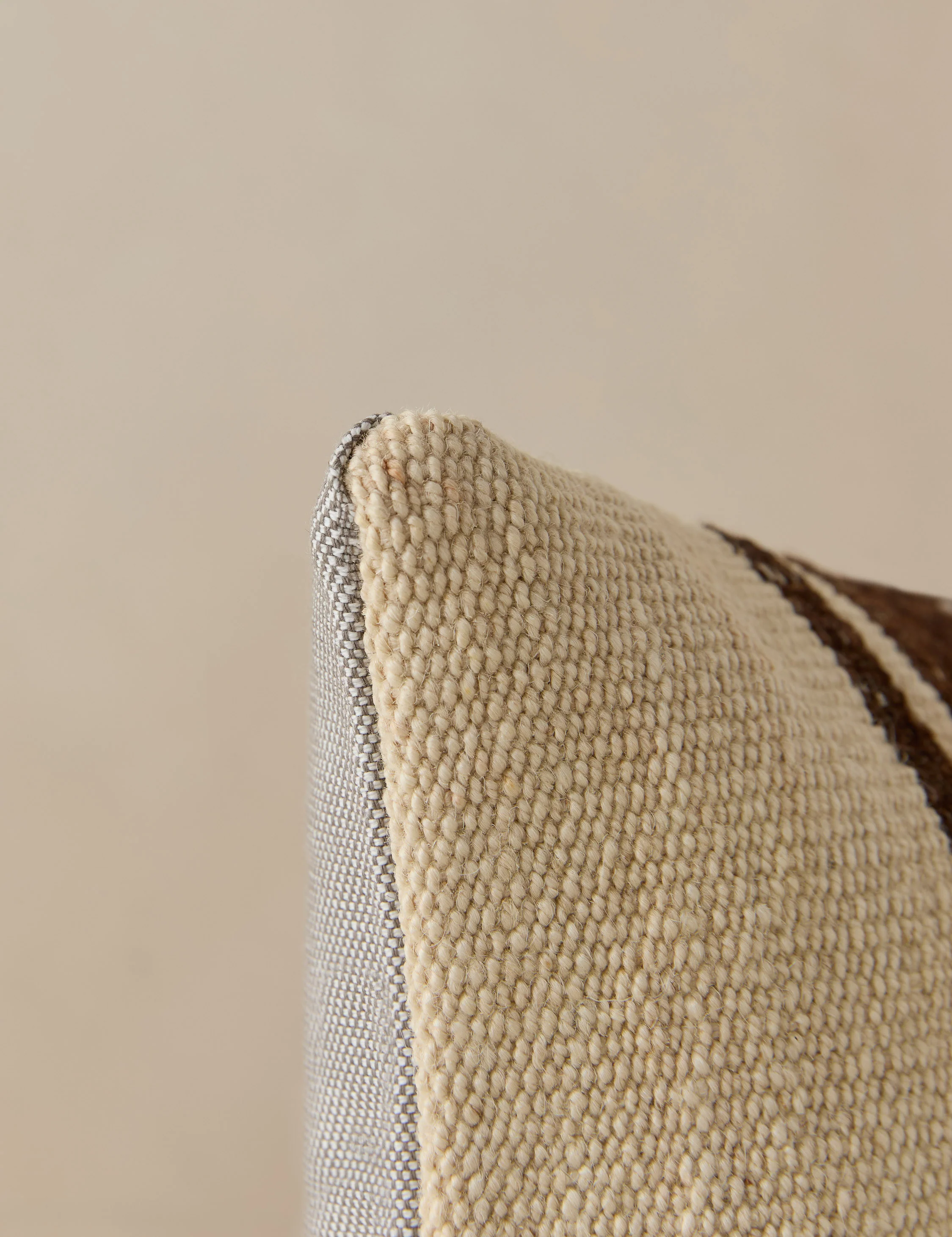 Vintage Lumbar Pillow No. 149, 12" x 20" - Image 2