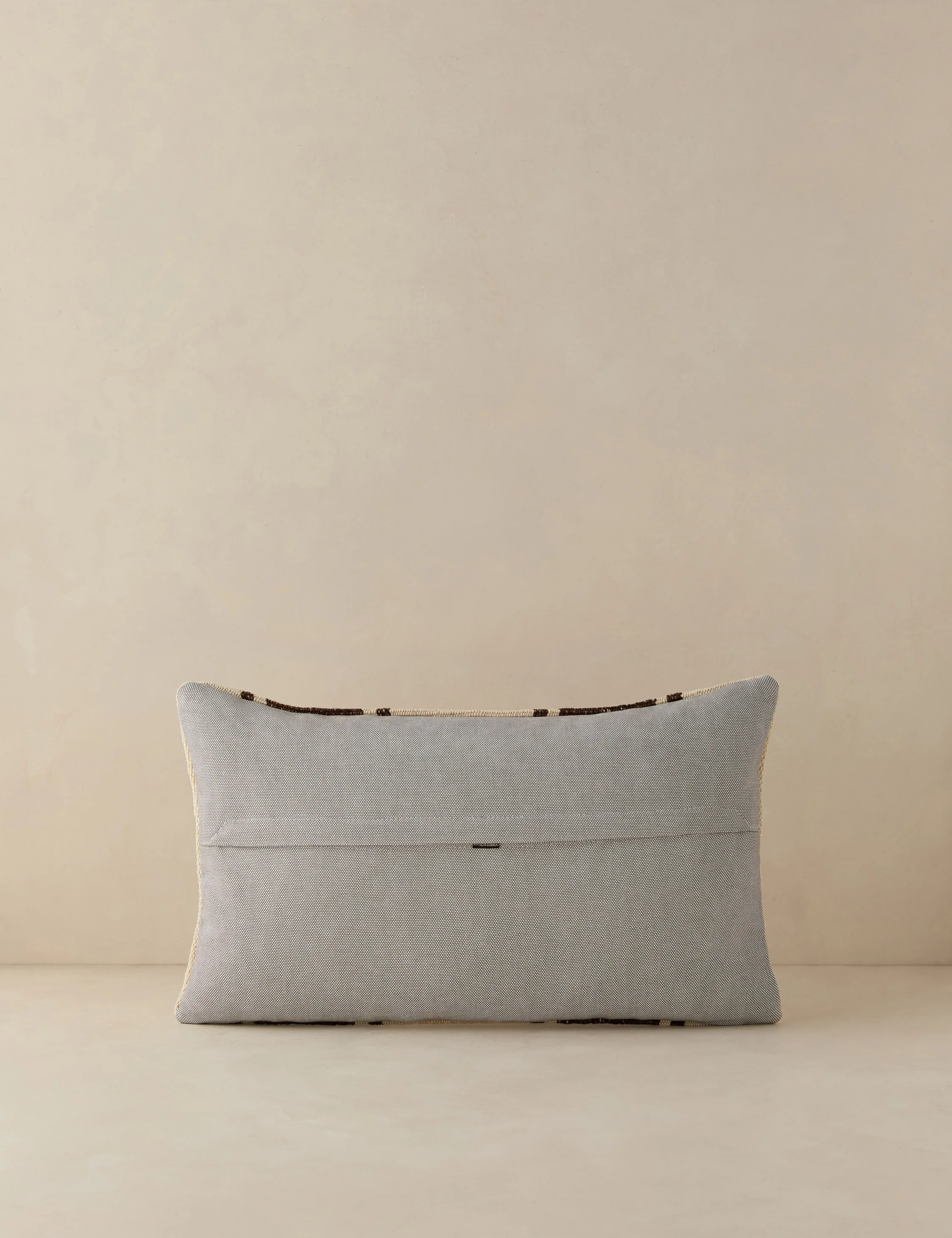 Vintage Lumbar Pillow No. 149, 12" x 20" - Image 3