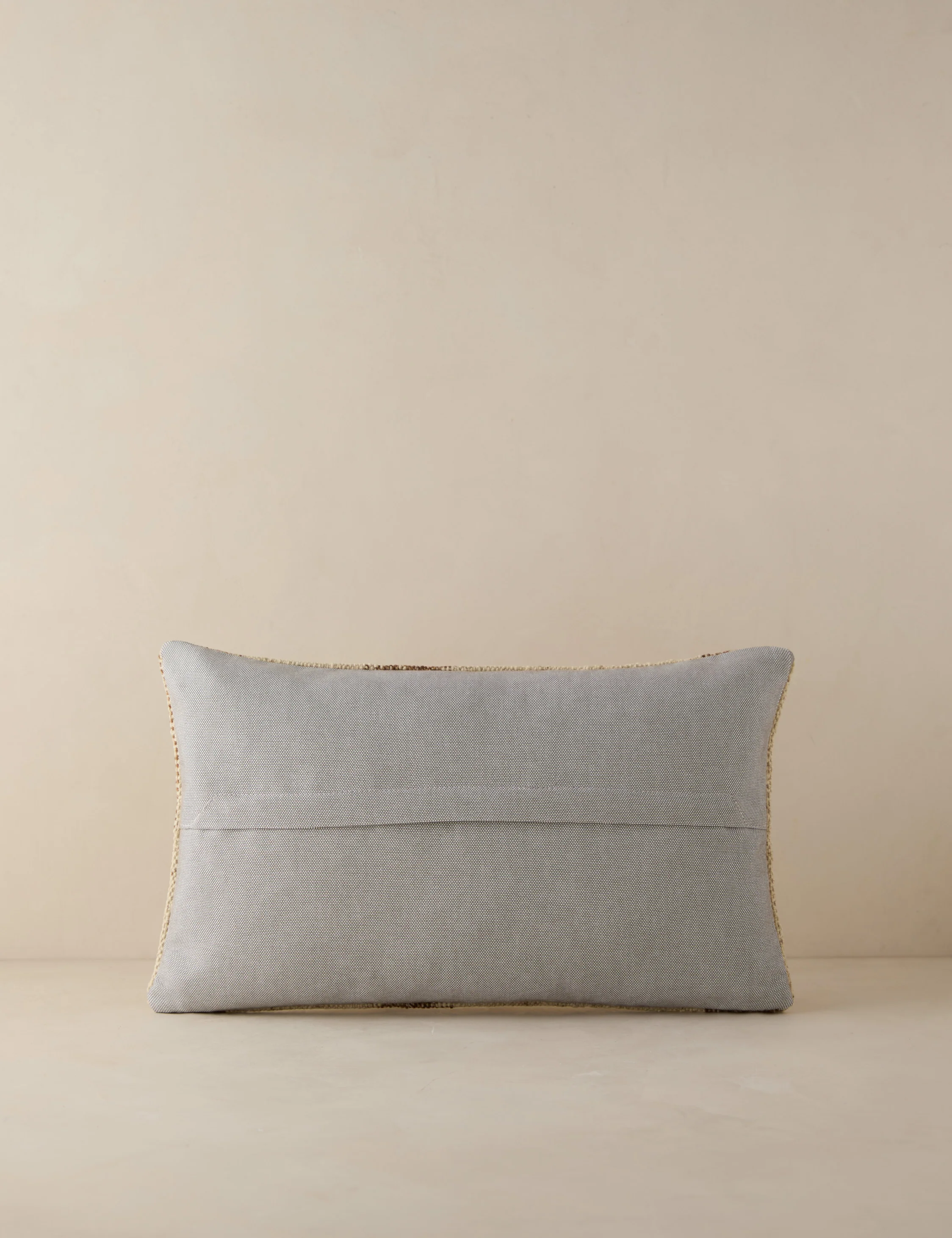 Vintage Lumbar Pillow No. 184, 12" x 20" - Image 2