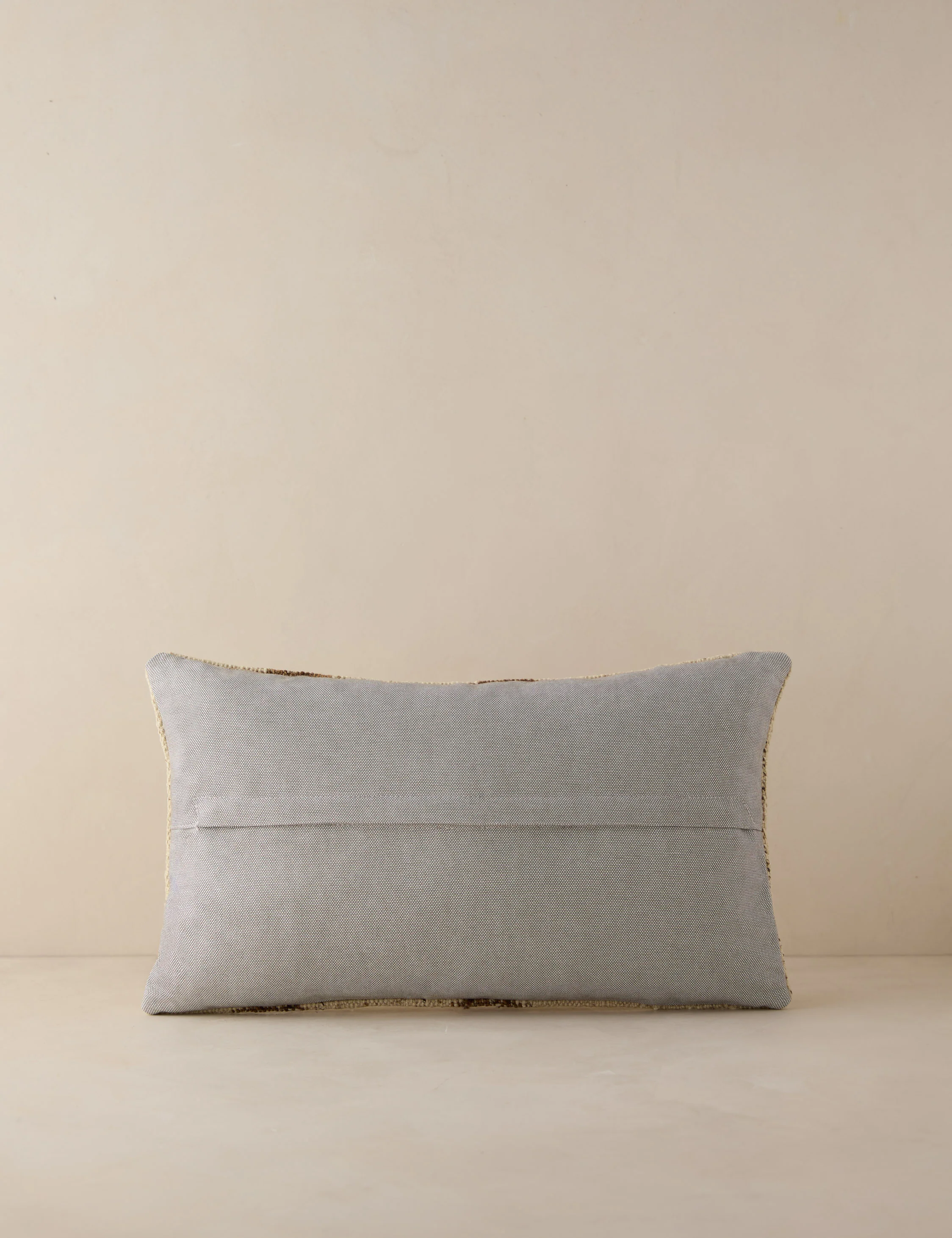 Vintage Lumbar Pillow No. 185, 12" x 20" - Image 2