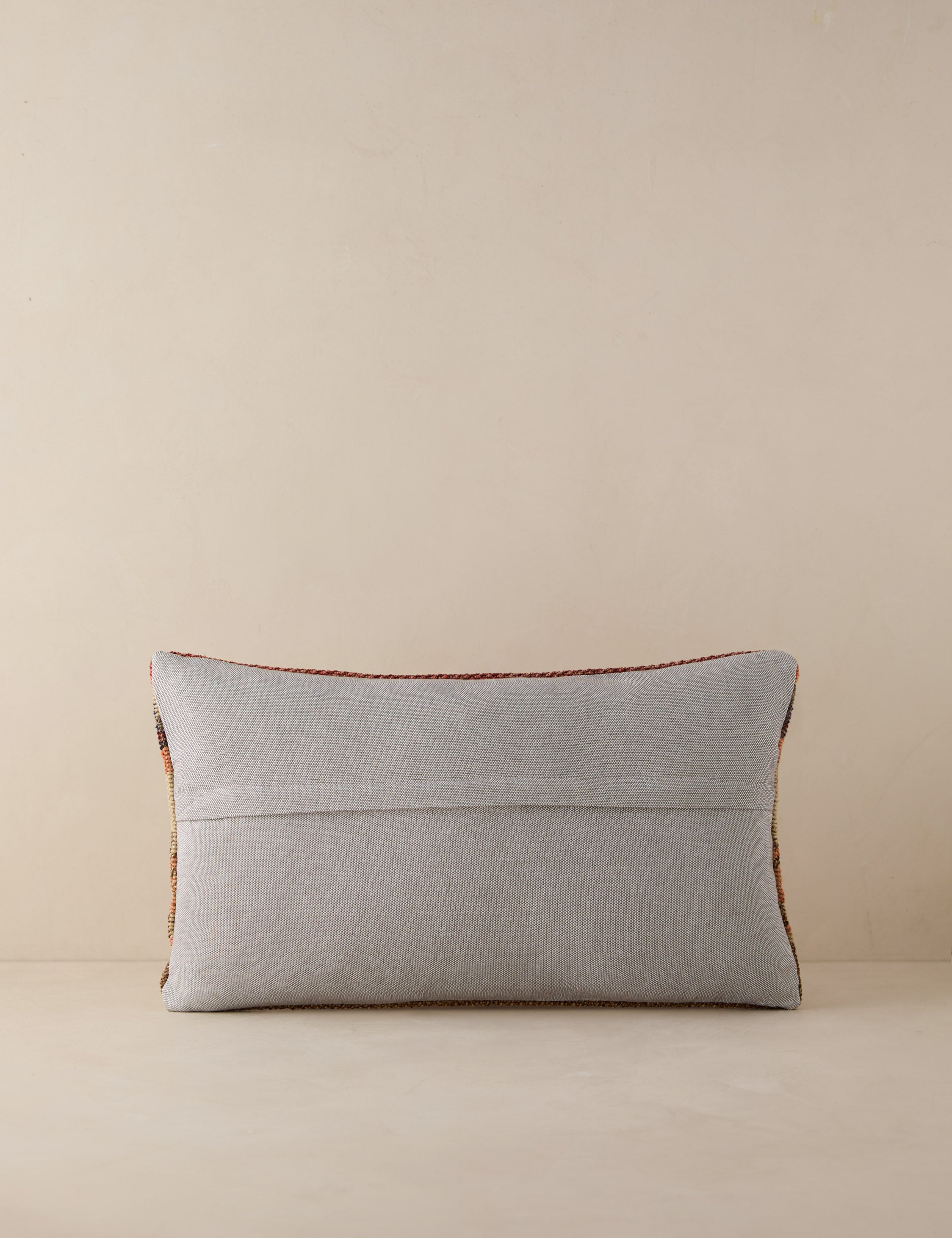 Vintage Lumbar Pillow No. 201, 12" x 20" - Image 2
