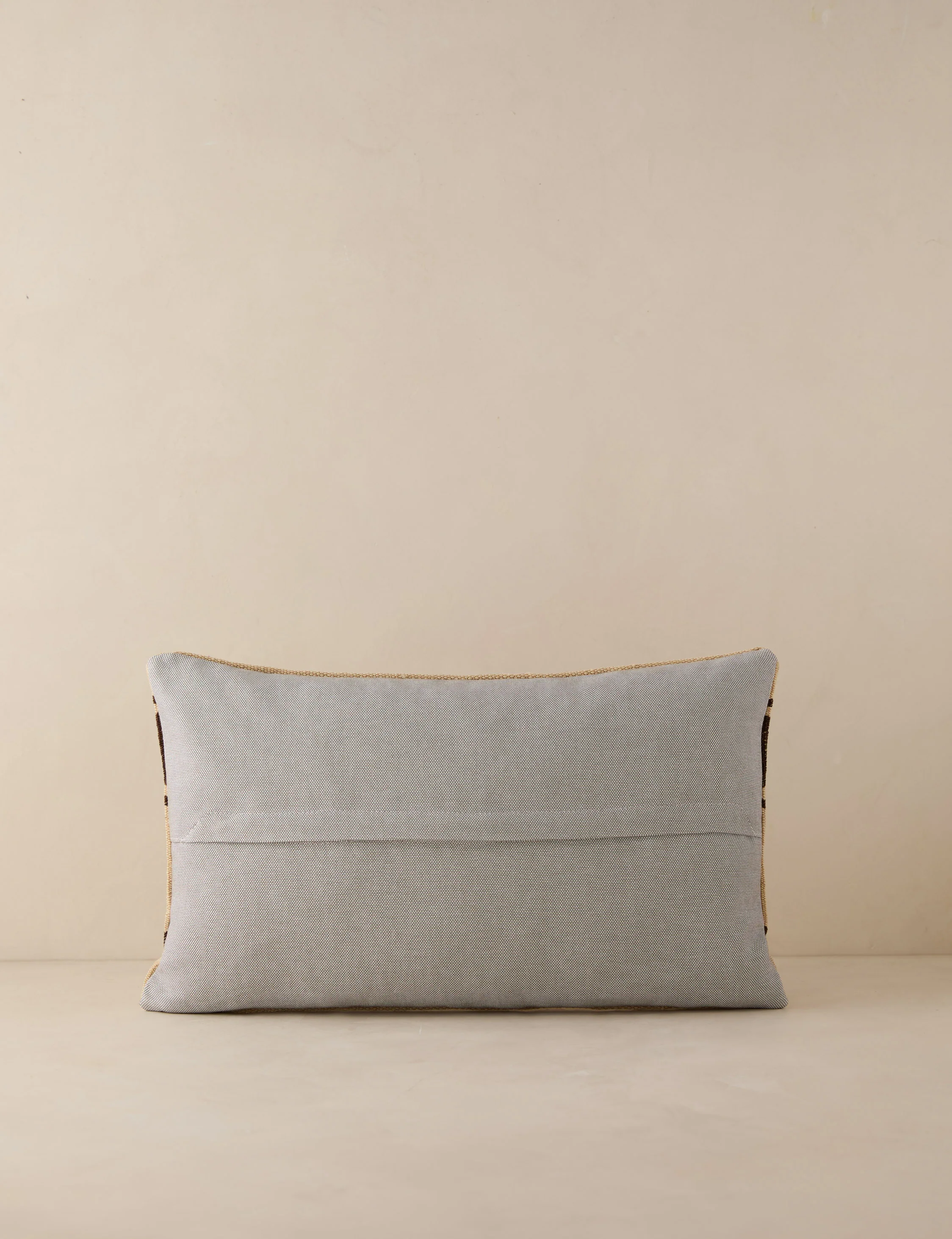 Vintage Lumbar Pillow No. 205, 12" x 20" - Image 2