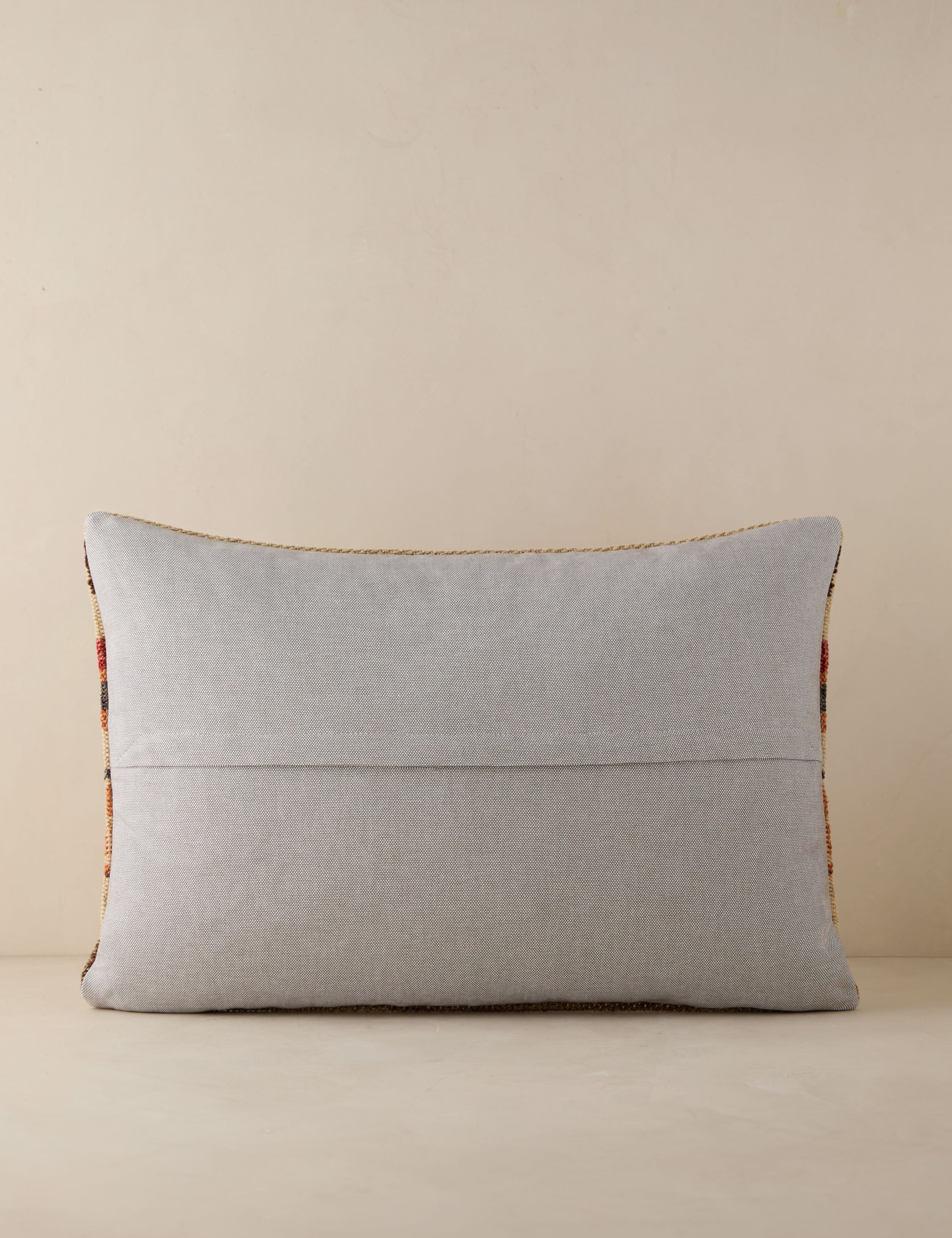 Vintage Lumbar Pillow No. 228, 16" x 24" - Image 2