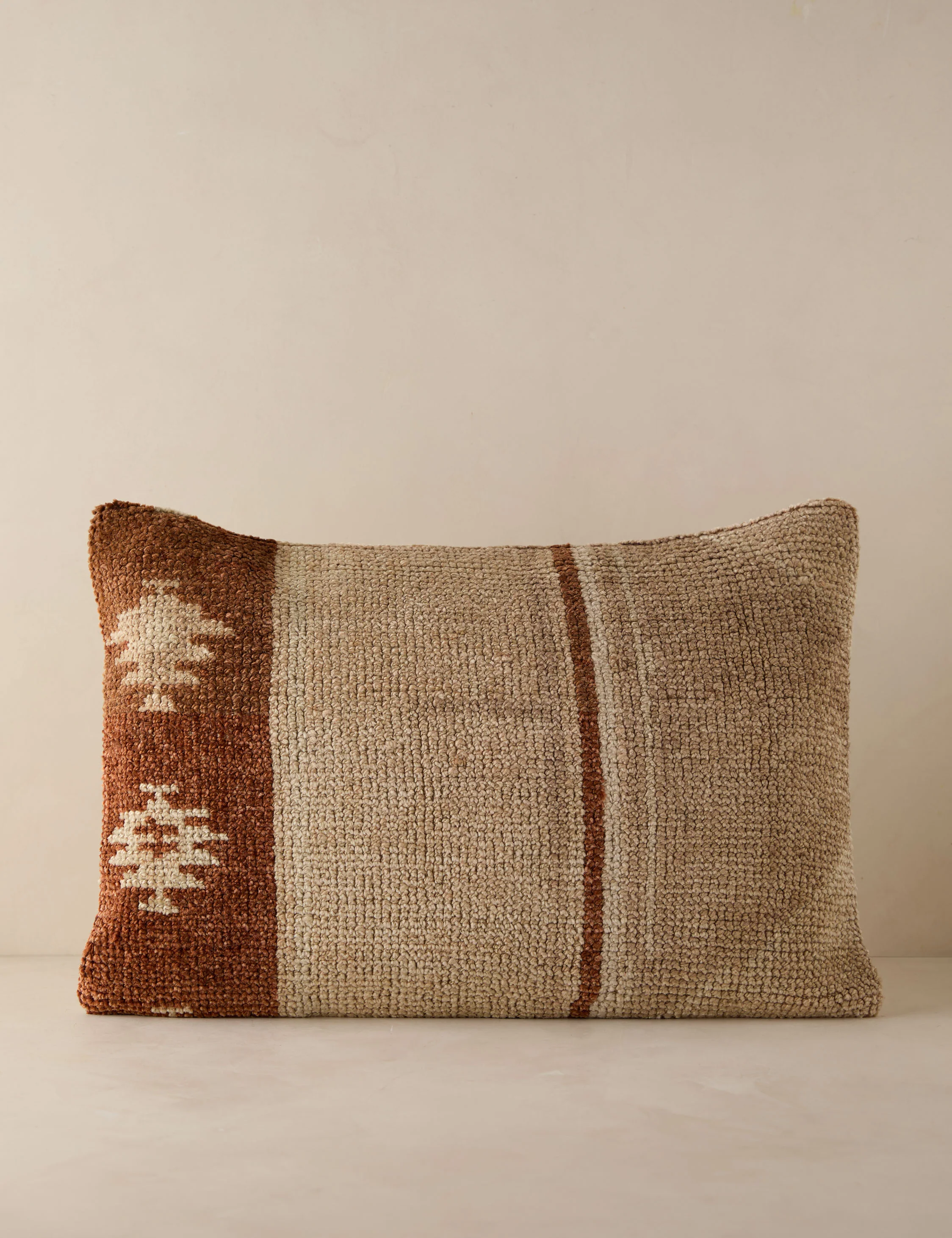 Vintage Lumbar Pillow No. 252, 16" x 24"