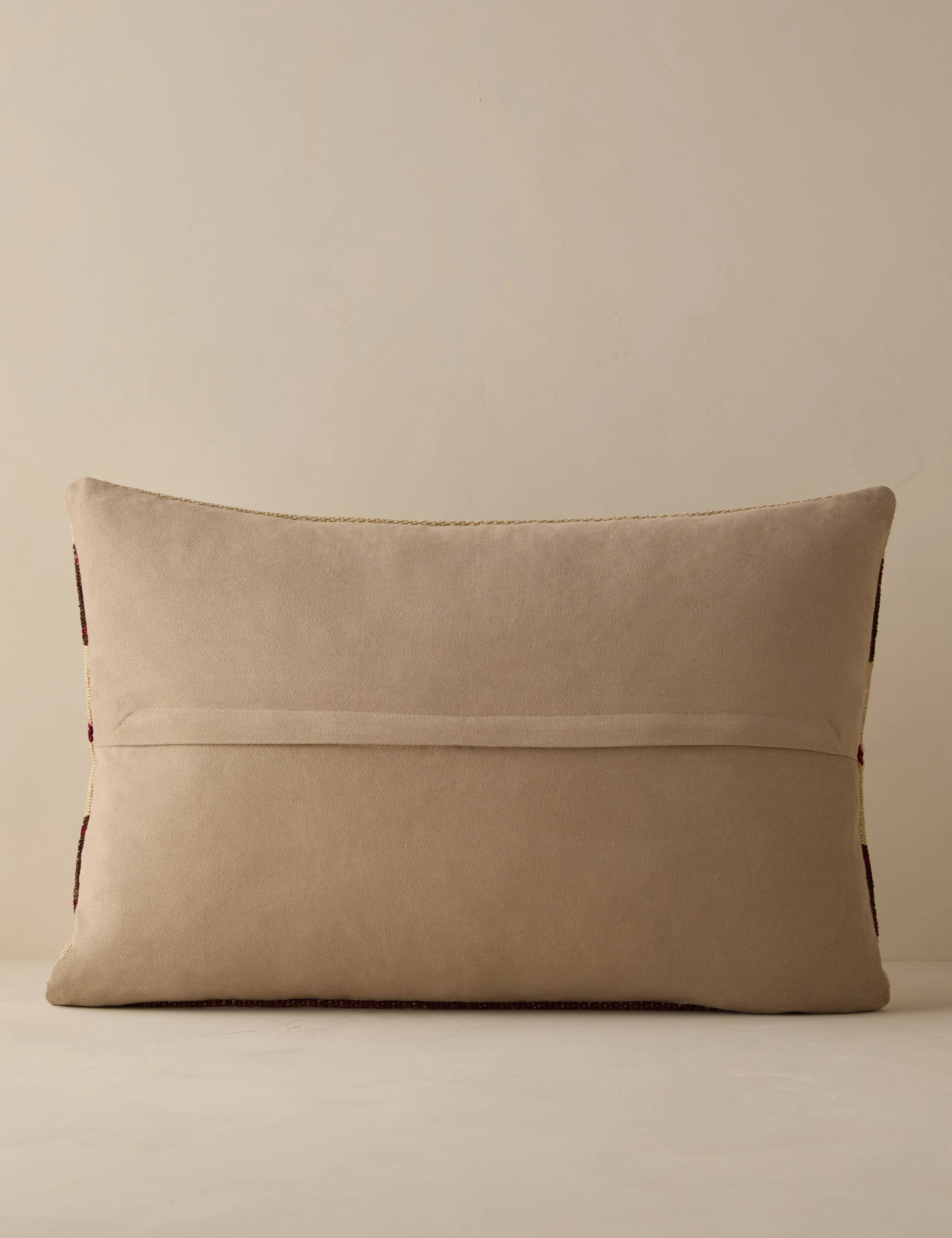 Vintage Lumbar Pillow No. 289, 16" x 24" - Image 2