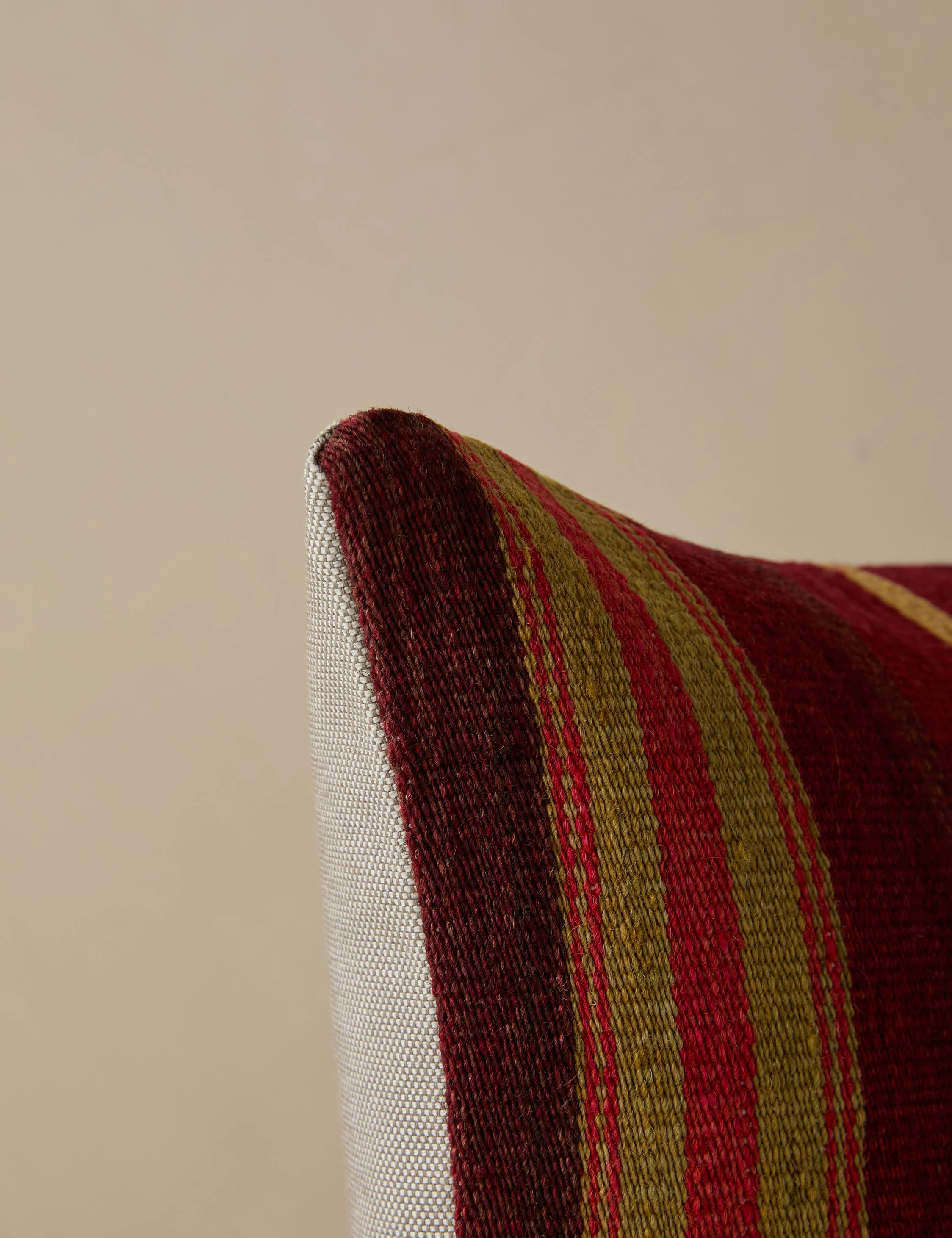 Vintage Lumbar Pillow No. 295, 16" x 24" - Image 3