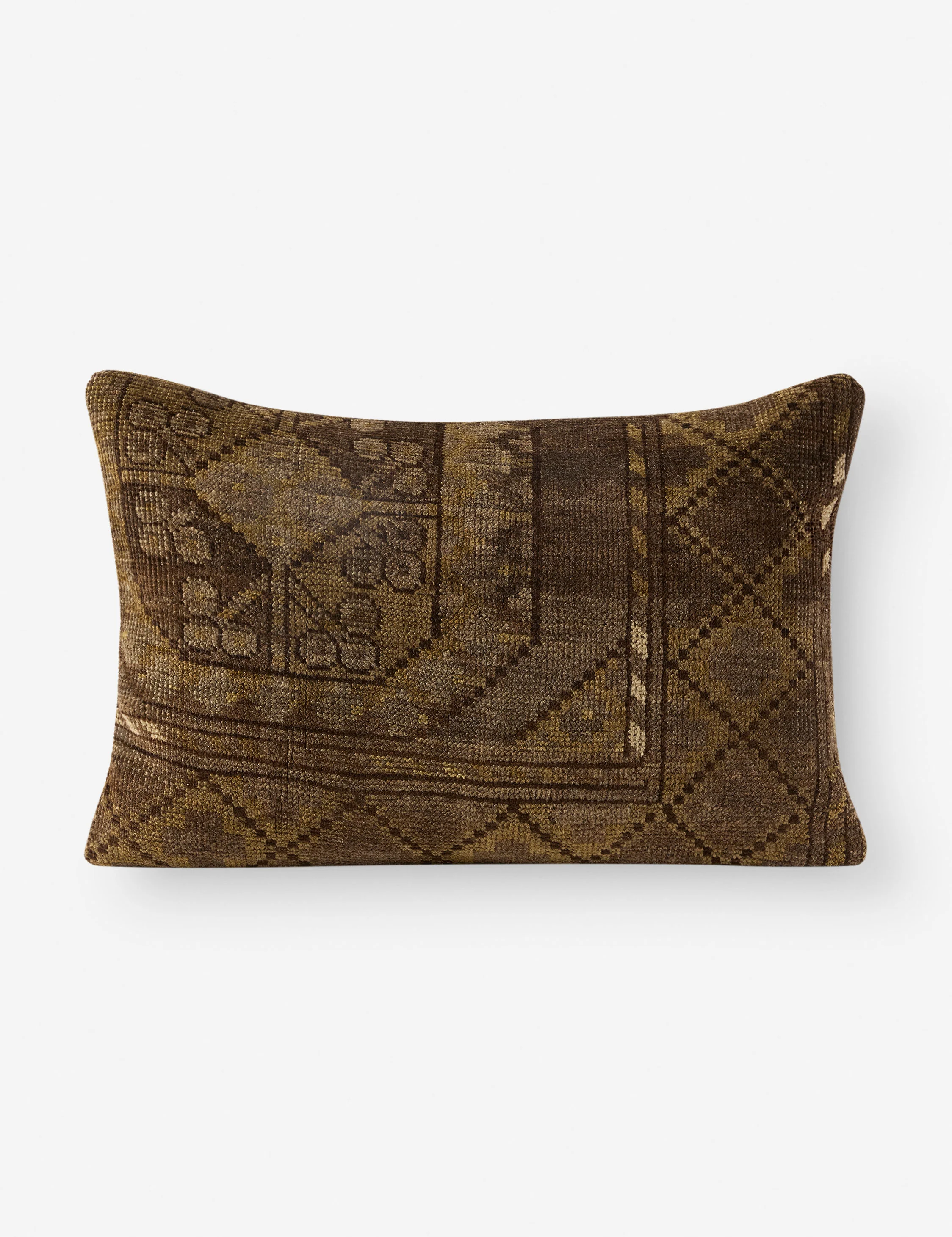 Vintage Lumbar Pillow No. 314, 16" x 24"