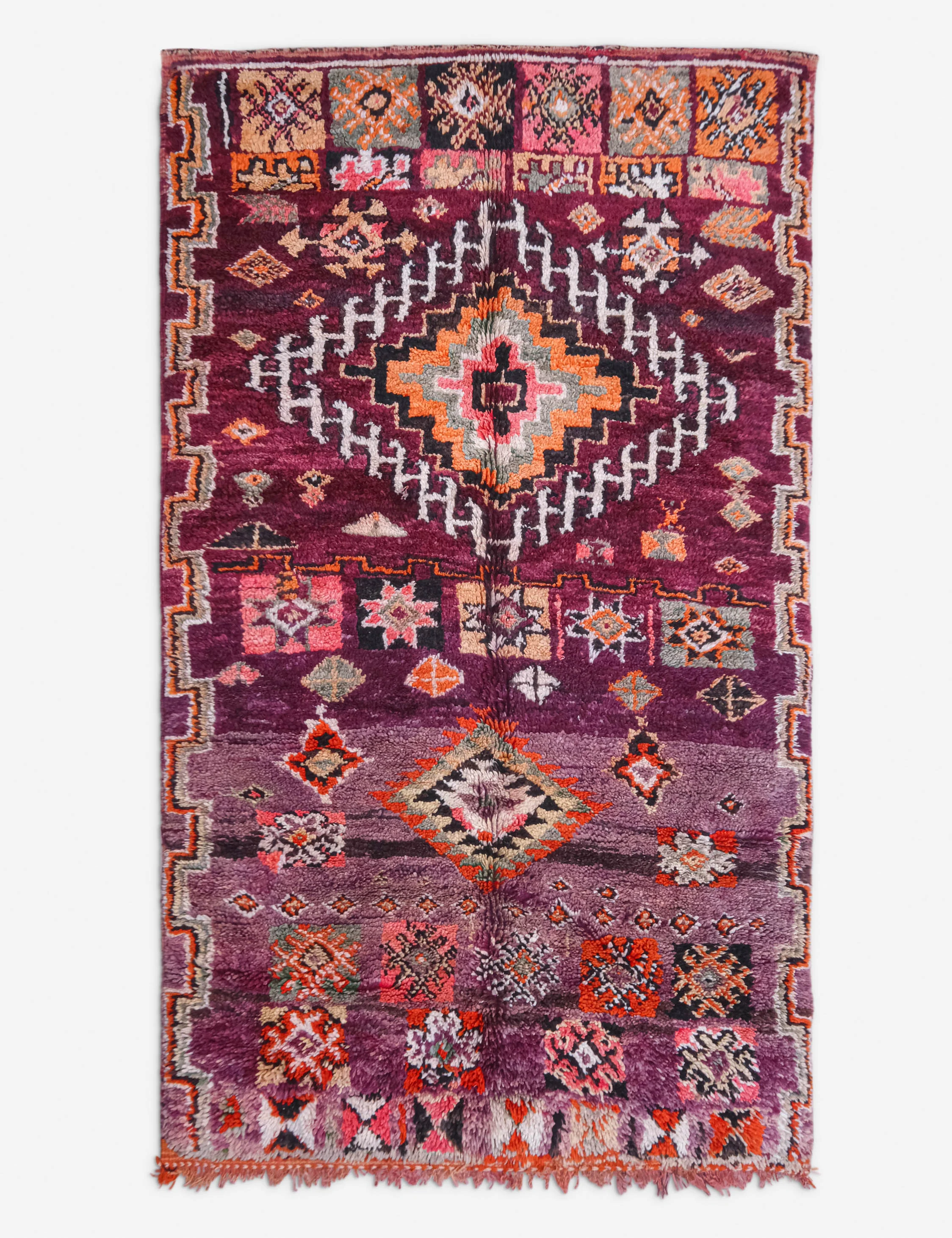Vintage Moroccan Rug no. 94, 5'2" x 9'1"
