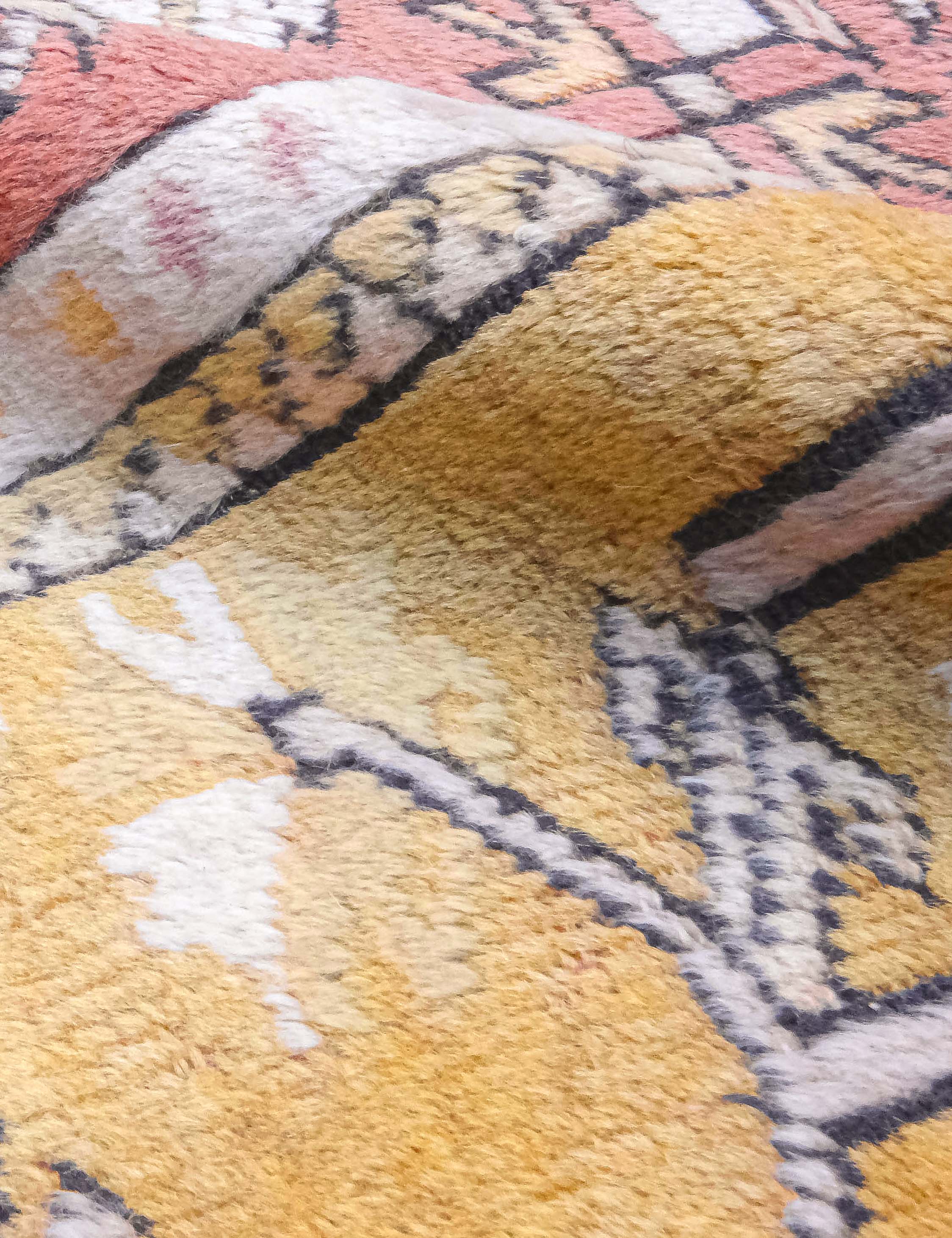 Vintage Moroccan Runner Rug no. 16, 2'9" x 4'1" - Image 3