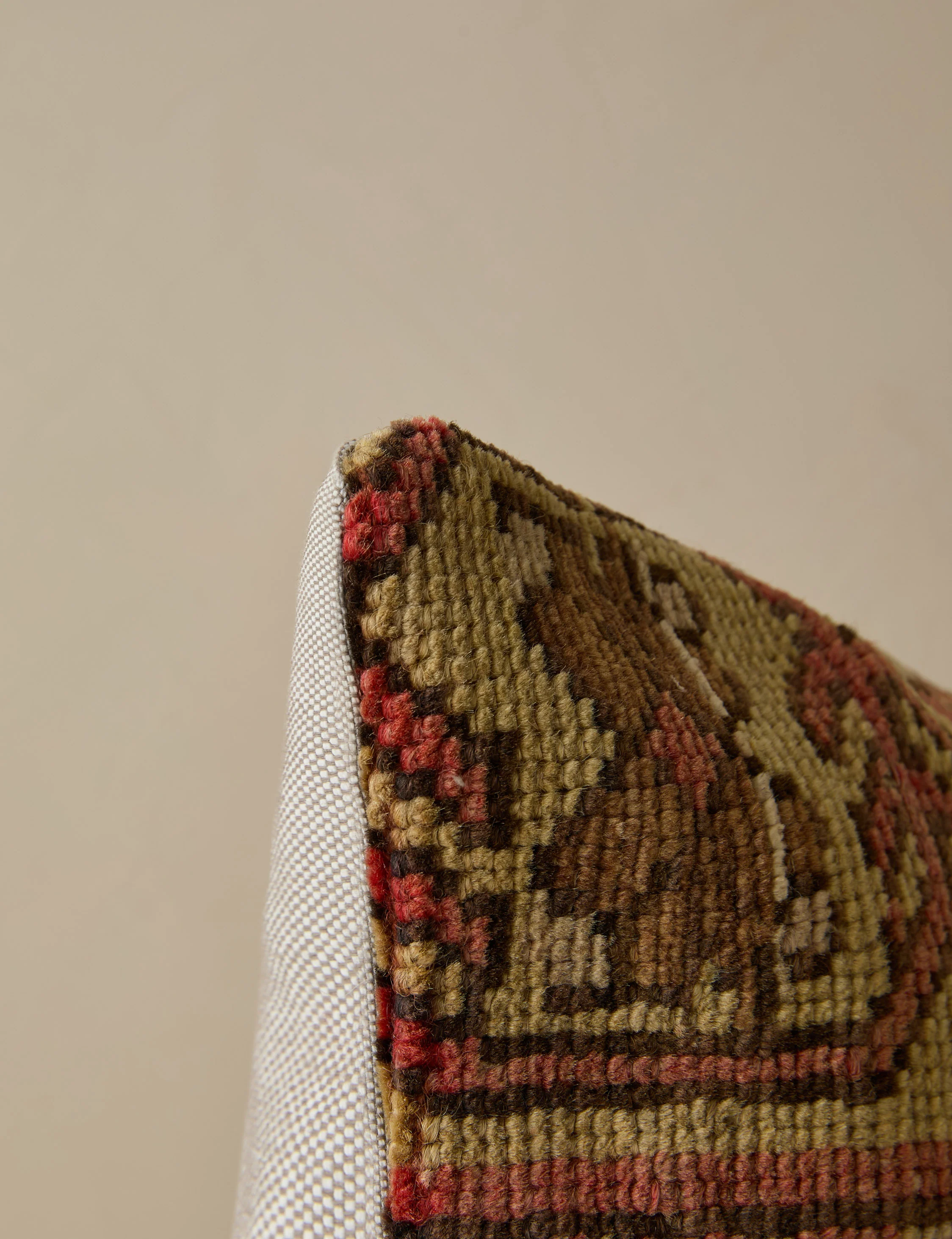 Vintage Pillow No. 134, 20" x 20" - Image 3
