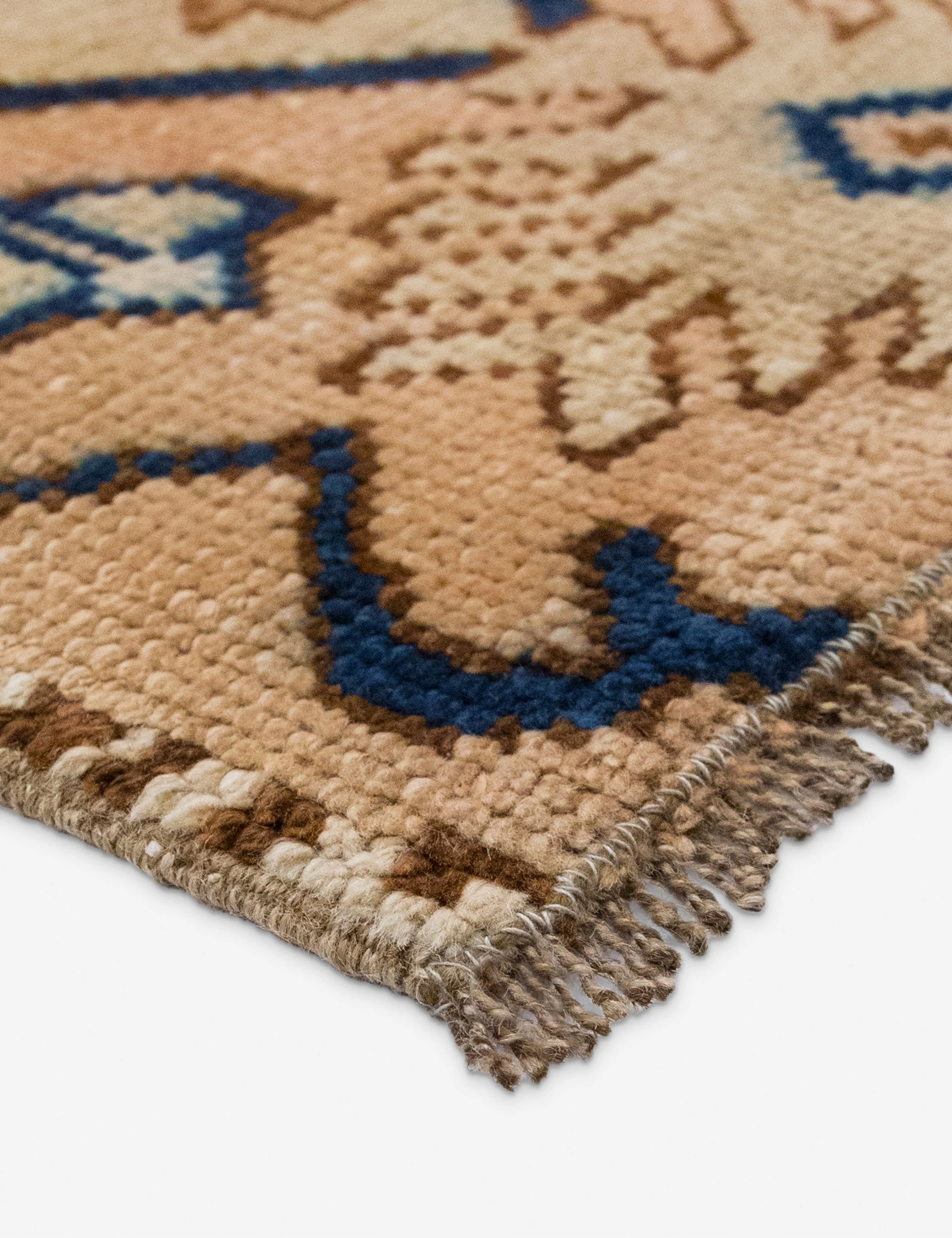 Vintage Turkish Hand-Knotted Wool Mini Rug No. 310, 1'5" x 2'2" - Image 2