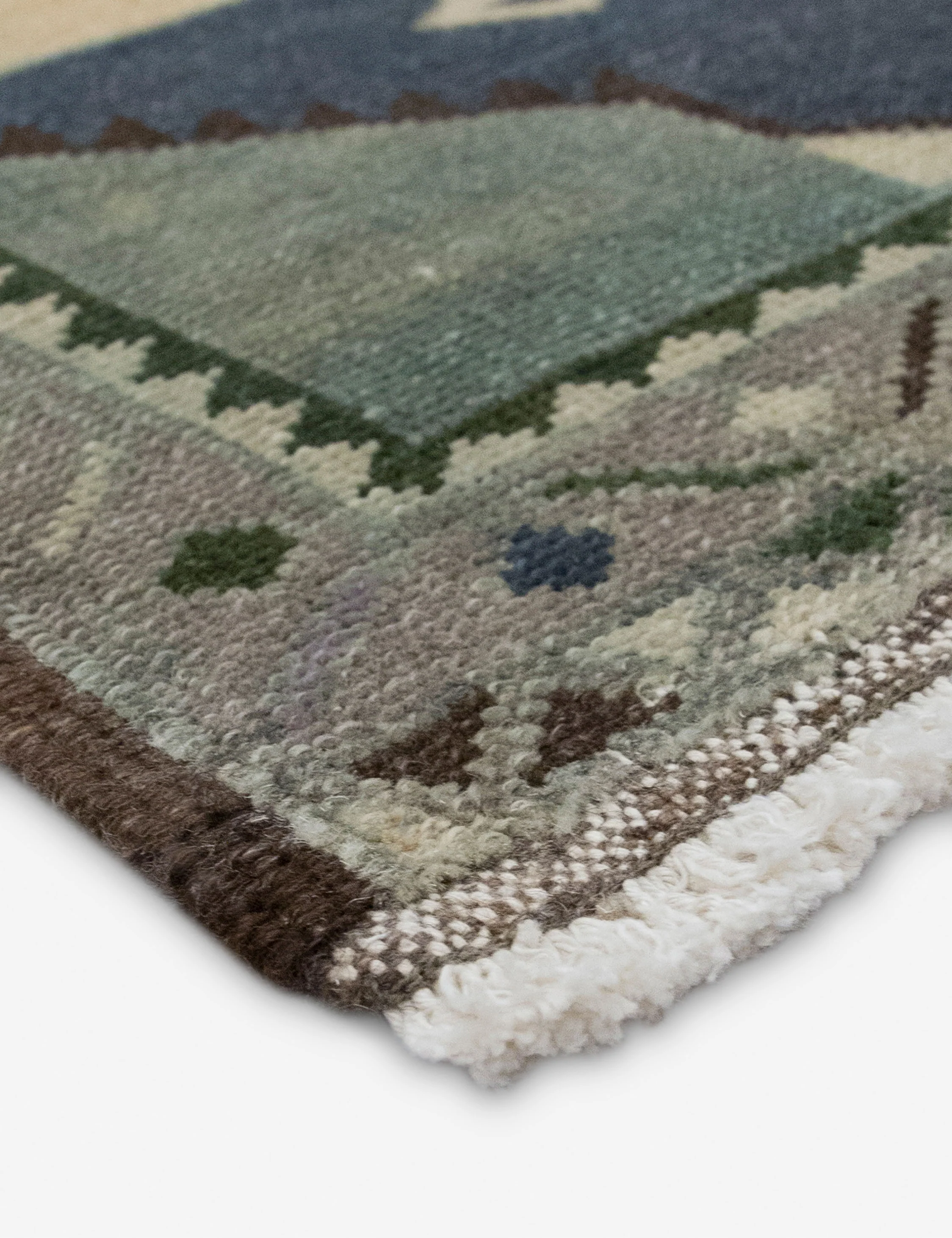 Vintage Turkish Hand-Knotted Wool Mini Rug No. 316, 1'6" x 3'2" - Image 2