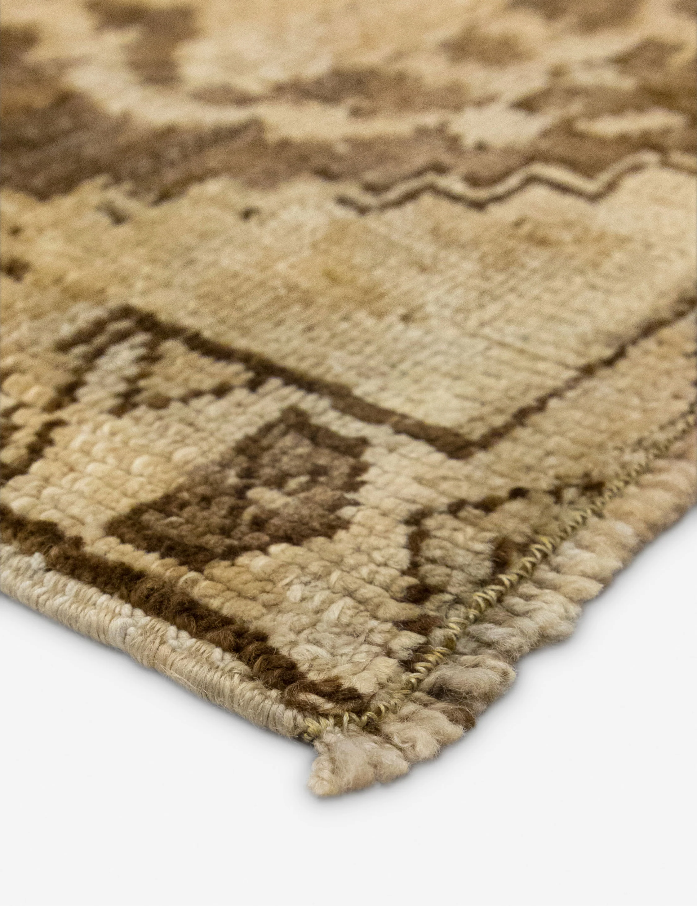 Vintage Turkish Hand-Knotted Wool Mini Rug No. 319, 1'6" x 3'1" - Image 2