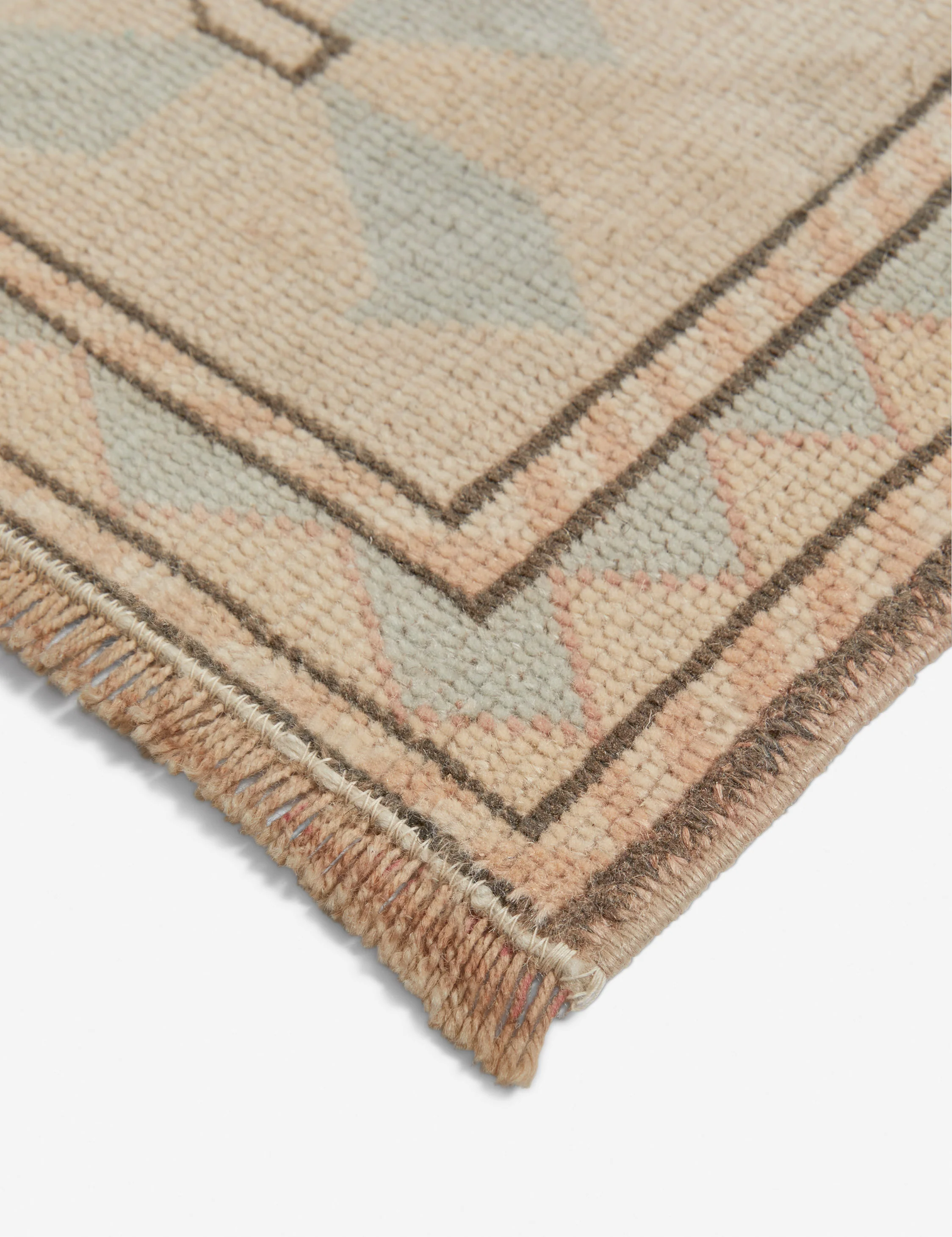Vintage Turkish Hand-Knotted Wool Rug No. 275, 8'10" x 11'10" - Image 2