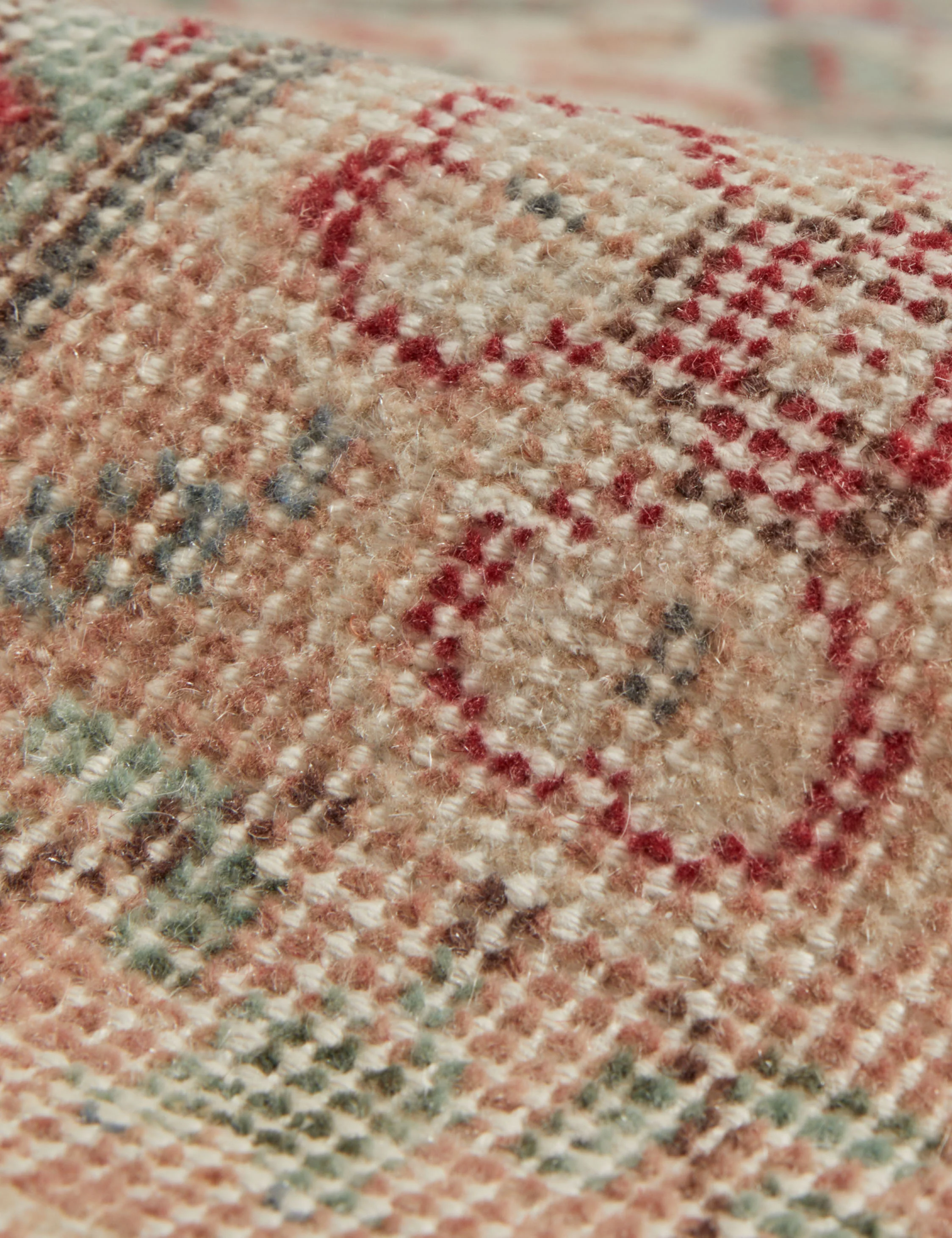 Vintage Turkish Hand-Knotted Wool Rug No. 289, 5'4" x 8'11" - Image 3