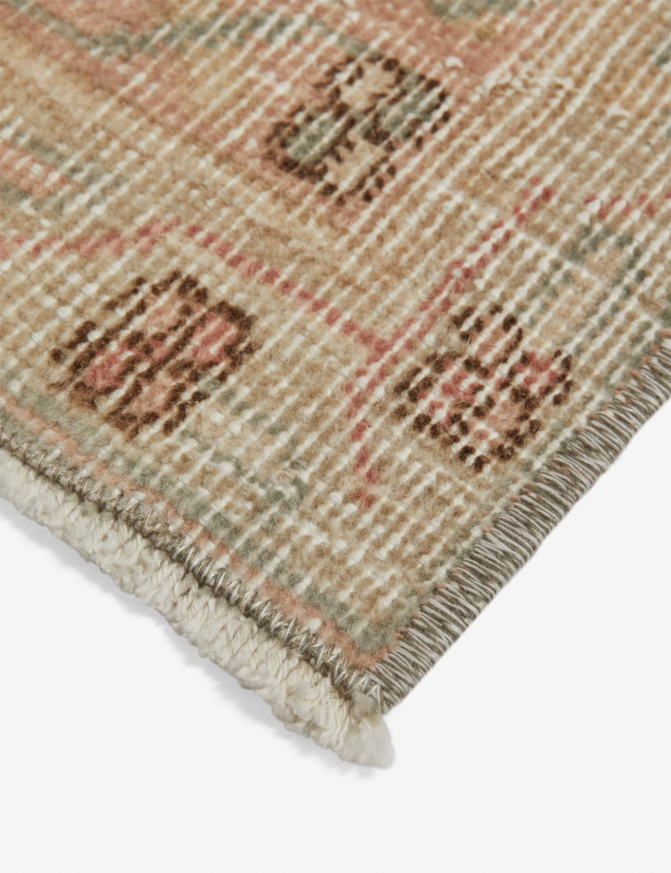 Vintage Turkish Hand-Knotted Wool Rug No. 303, 6'5" x 10'7" - Image 2