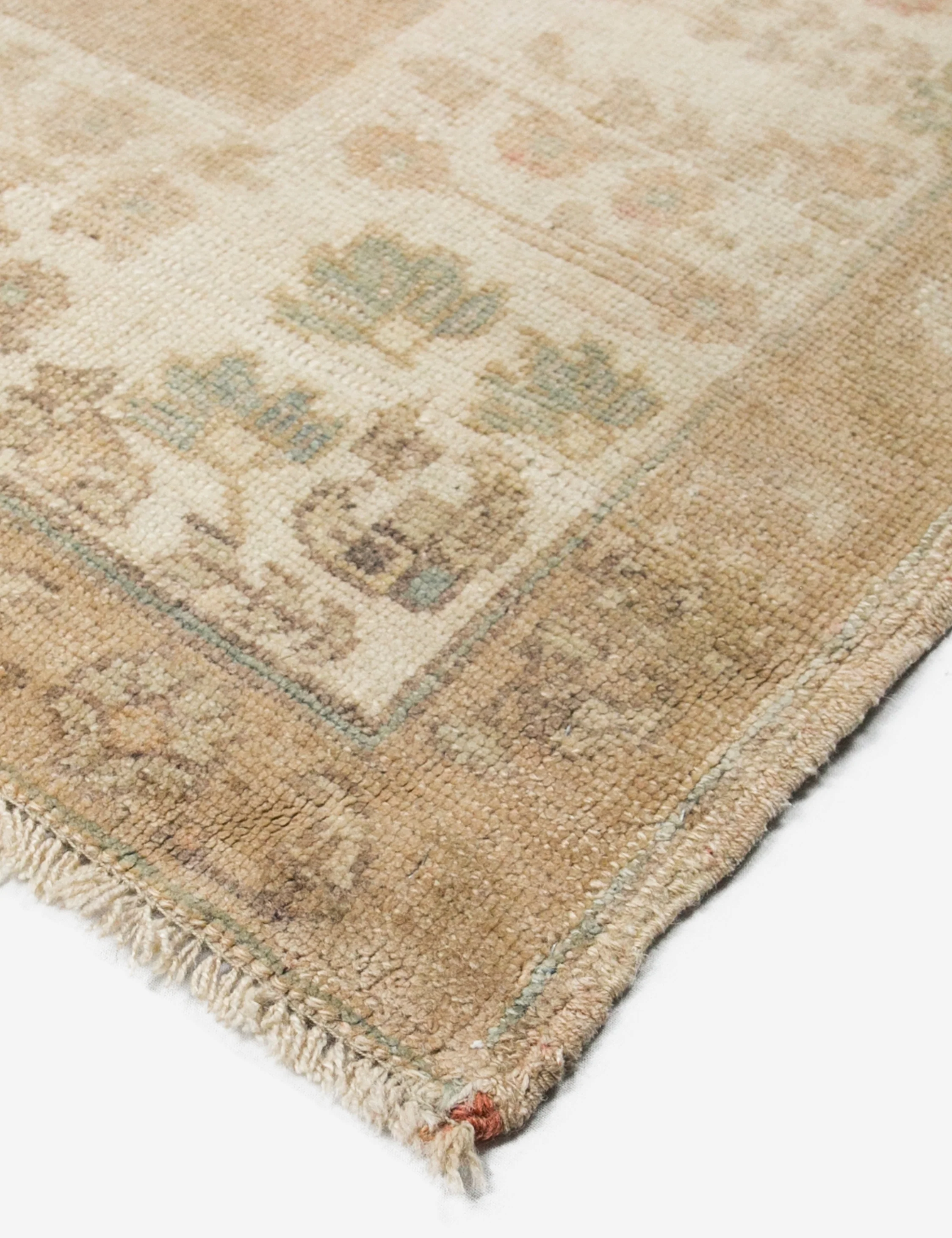 Vintage Turkish Hand-Knotted Wool Rug No. 371, 5'1" x 7'5" - Image 2