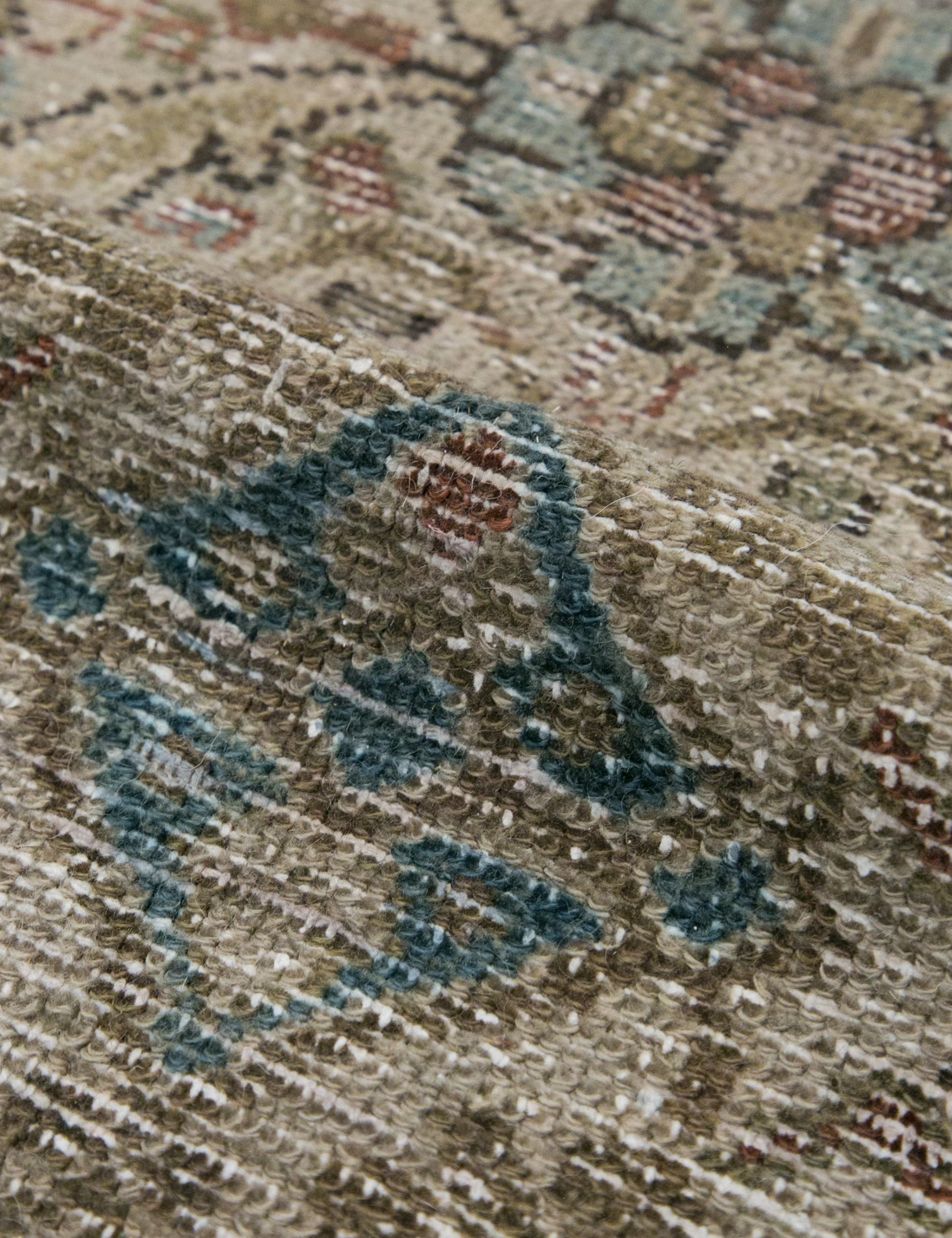 Vintage Turkish Hand-Knotted Wool Rug No. 373, 5'5" x 14'10" - Image 4