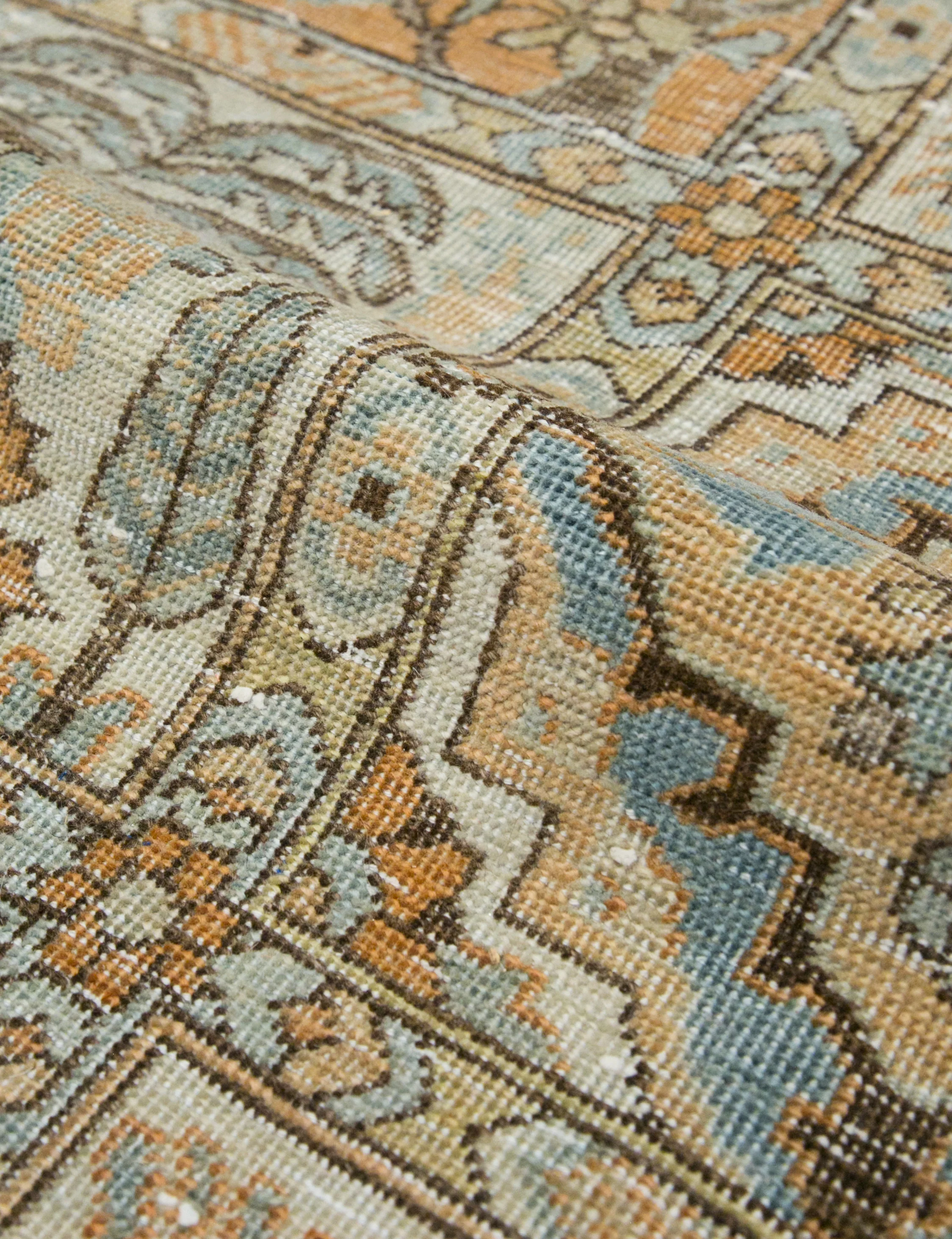 Vintage Turkish Hand-Knotted Wool Rug No. 377, 6'11" x 10'5" - Image 4