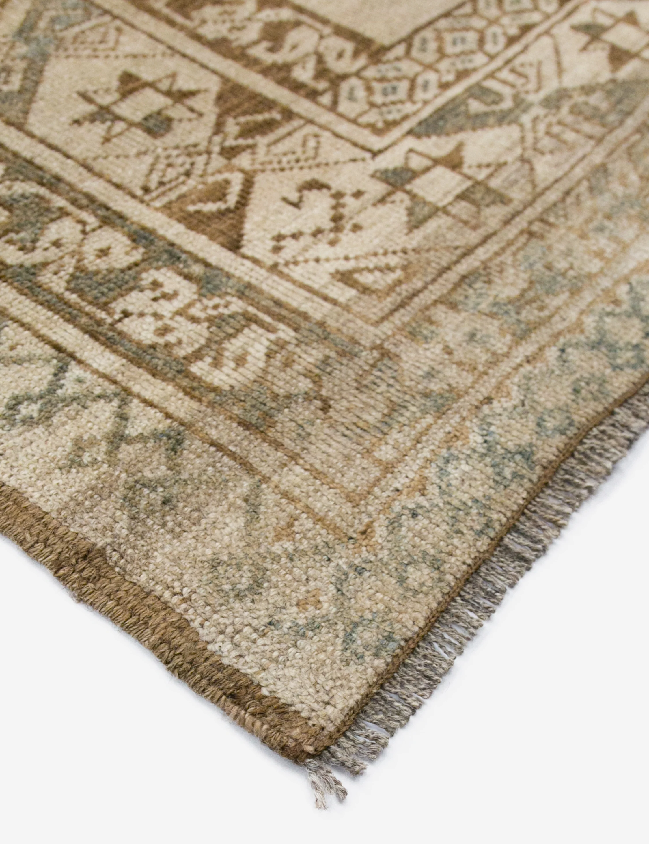 Vintage Turkish Hand-Knotted Wool Rug No. 388, 7'10" x 10'10" - Image 2