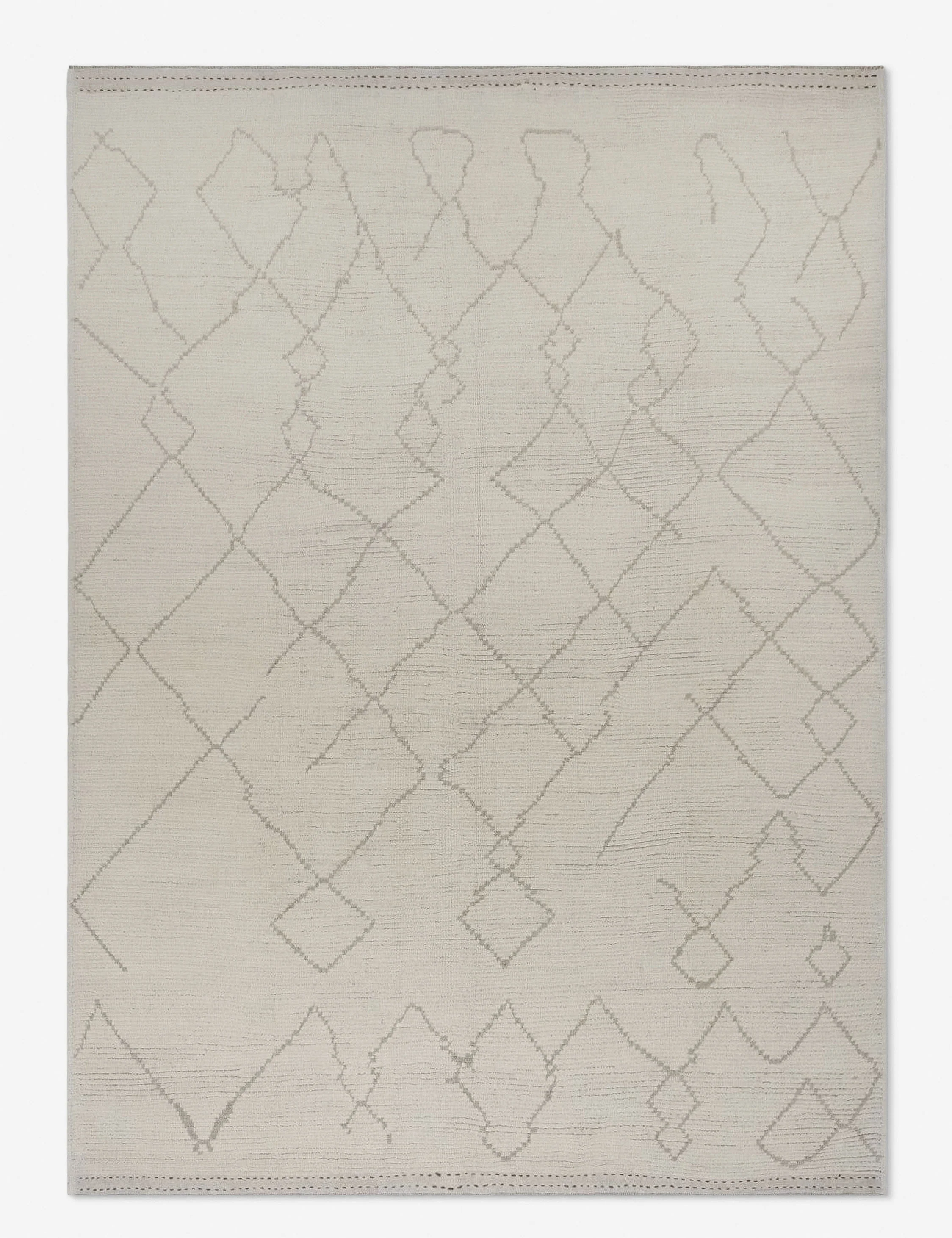 Vintage Turkish Hand-Knotted Wool Rug No. 399, 8'1" x 10'8"