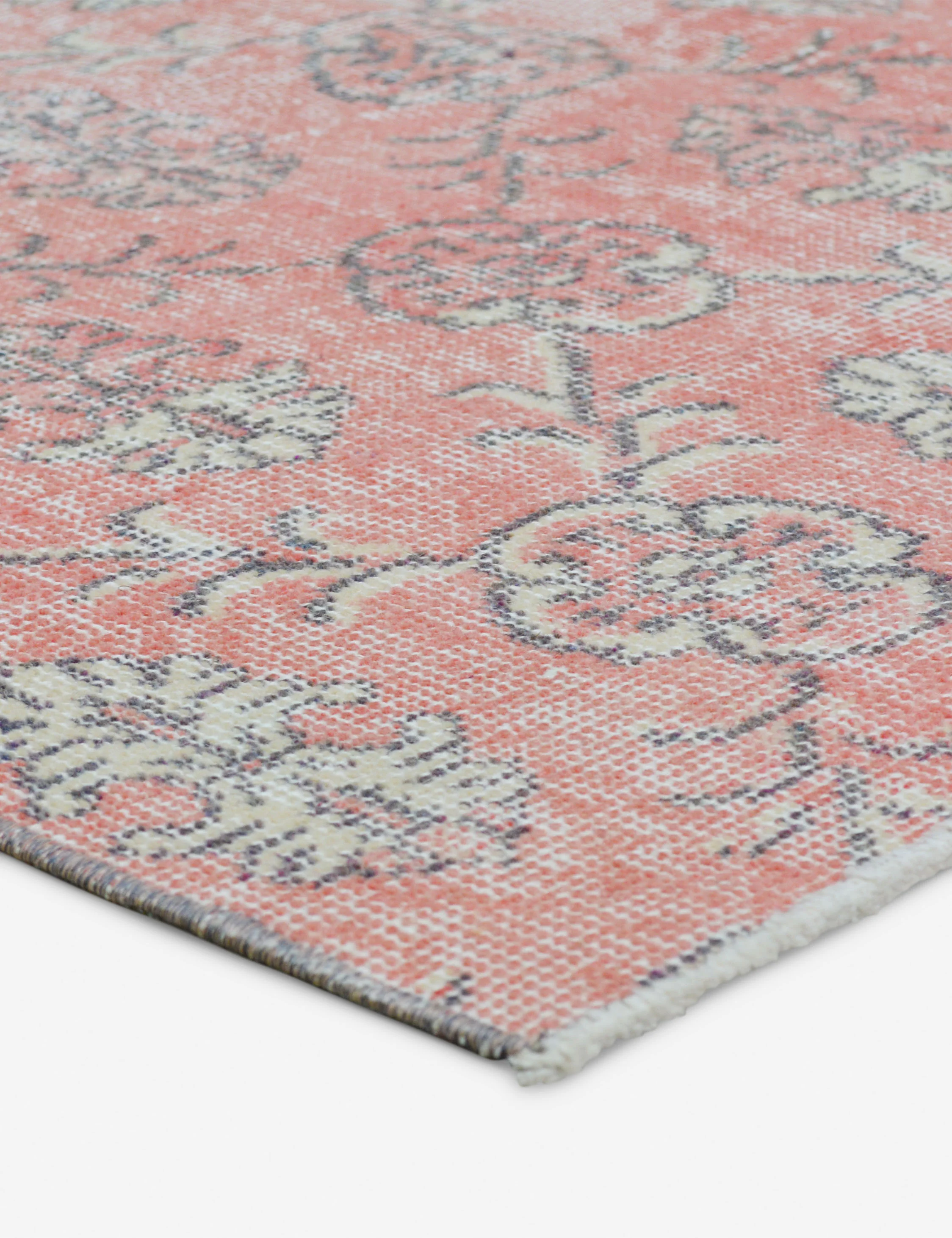 Vintage Turkish Hand-Knotted Wool Rug No. 431, 3'10" x 6'9" - Image 2