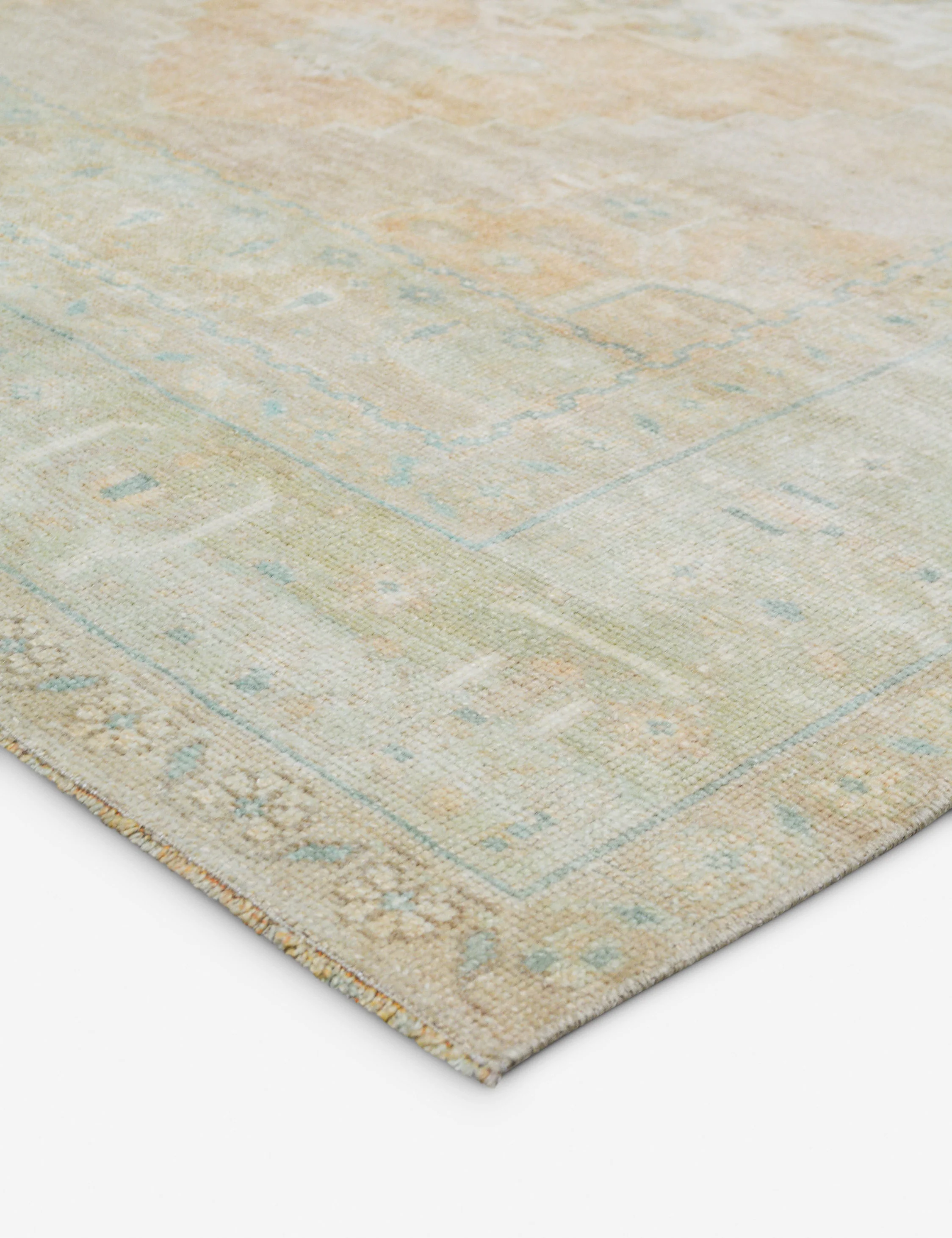 Vintage Turkish Hand-Knotted Wool Rug No. 527, 5' 1" X 8' 2" - Image 2