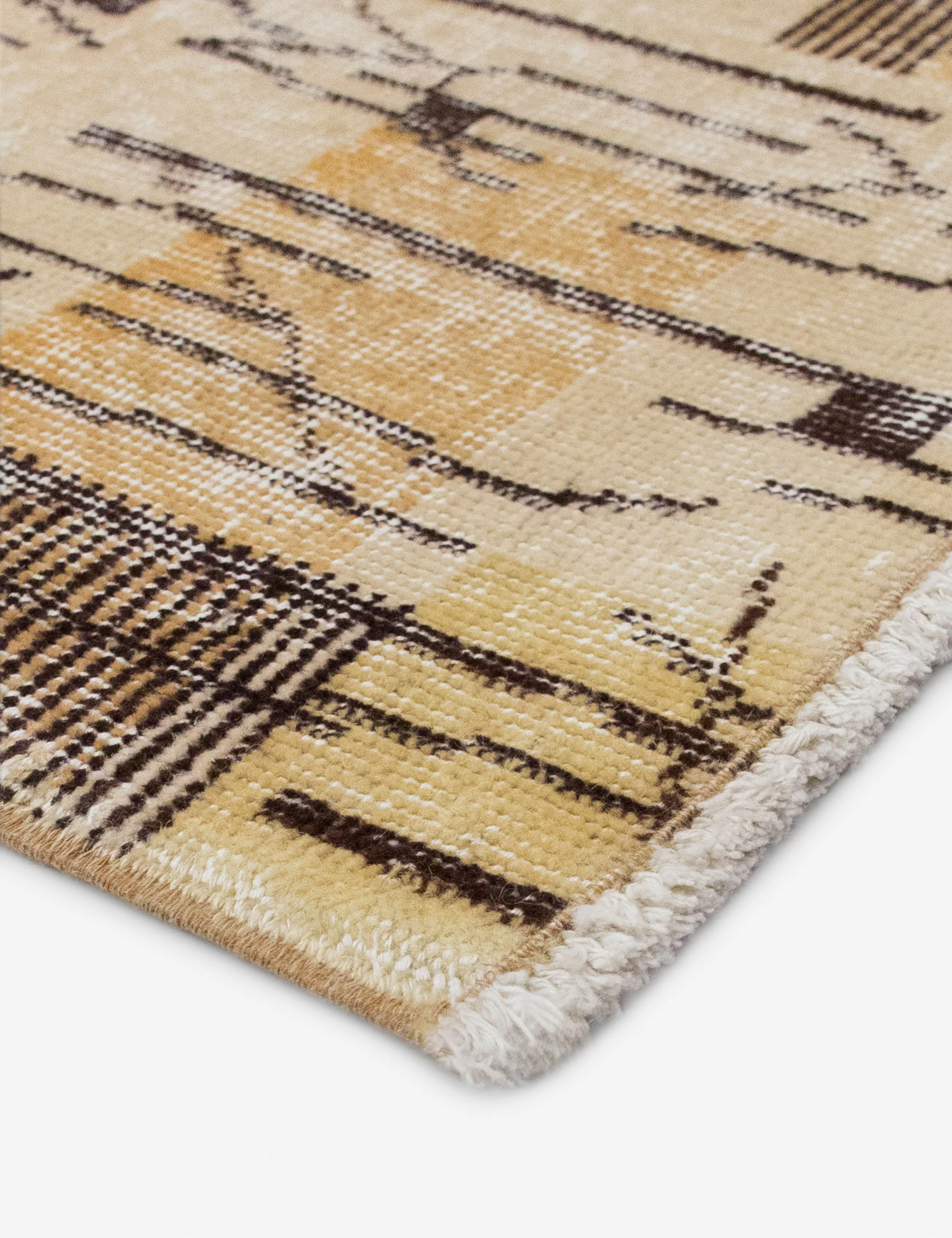 Vintage Turkish Hand-Knotted Wool Rug No. 545, 4'9" x 8'4" - Image 2