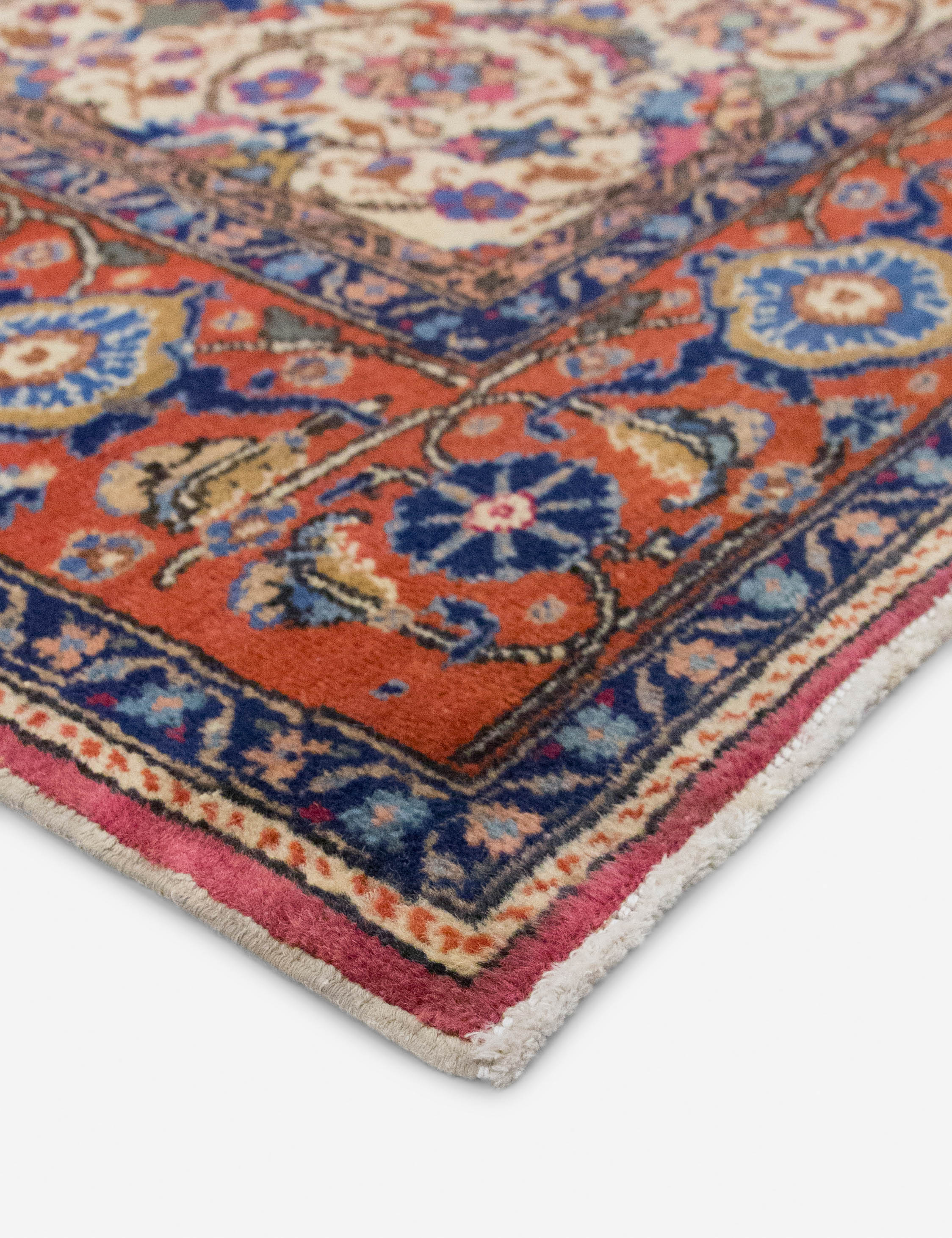 Vintage Turkish Hand-Knotted Wool Rug No. 552, 3'9" x 5'8" - Image 2