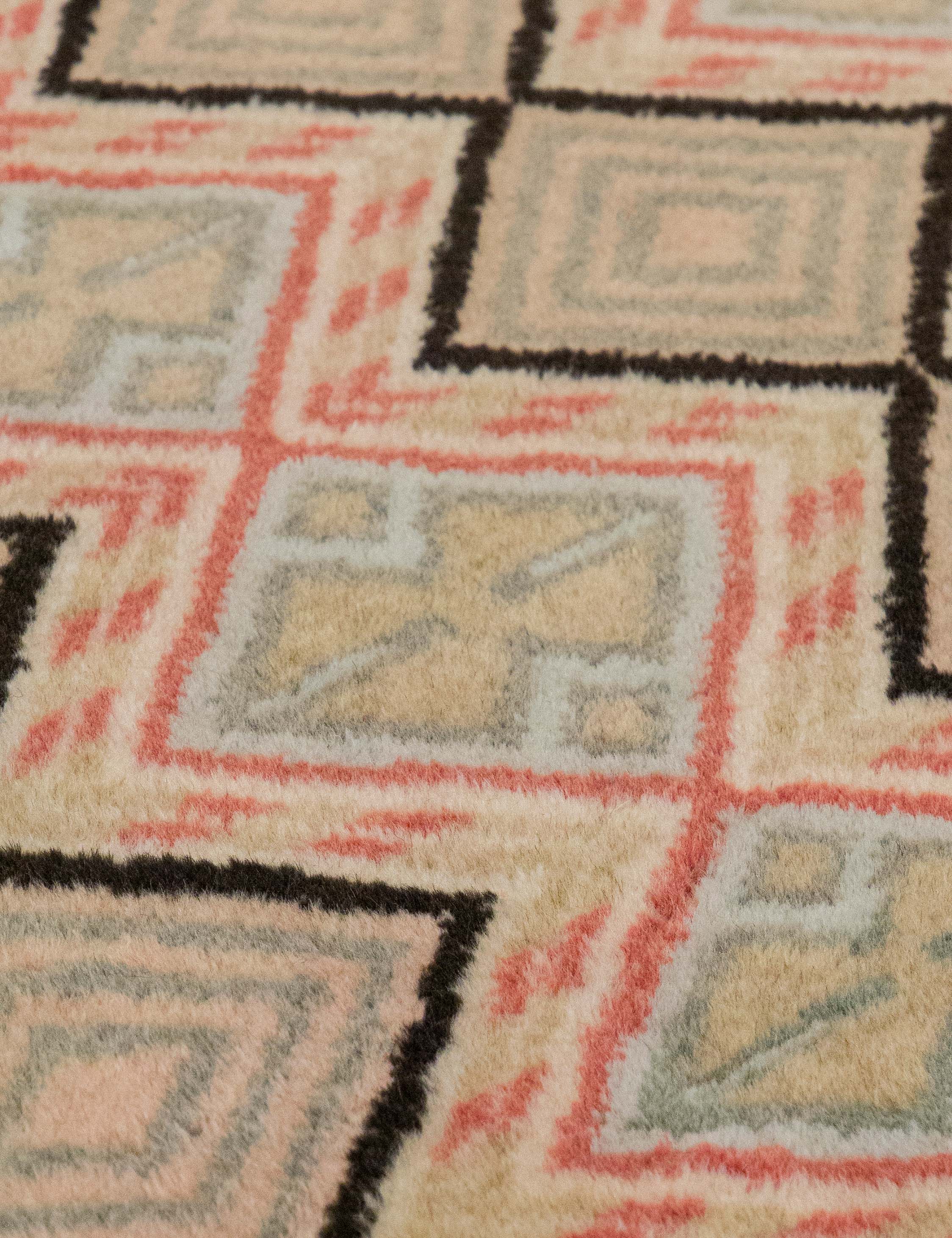 Vintage Turkish Hand-Knotted Wool Rug No. 558, 3'7" x 5'9" - Image 3