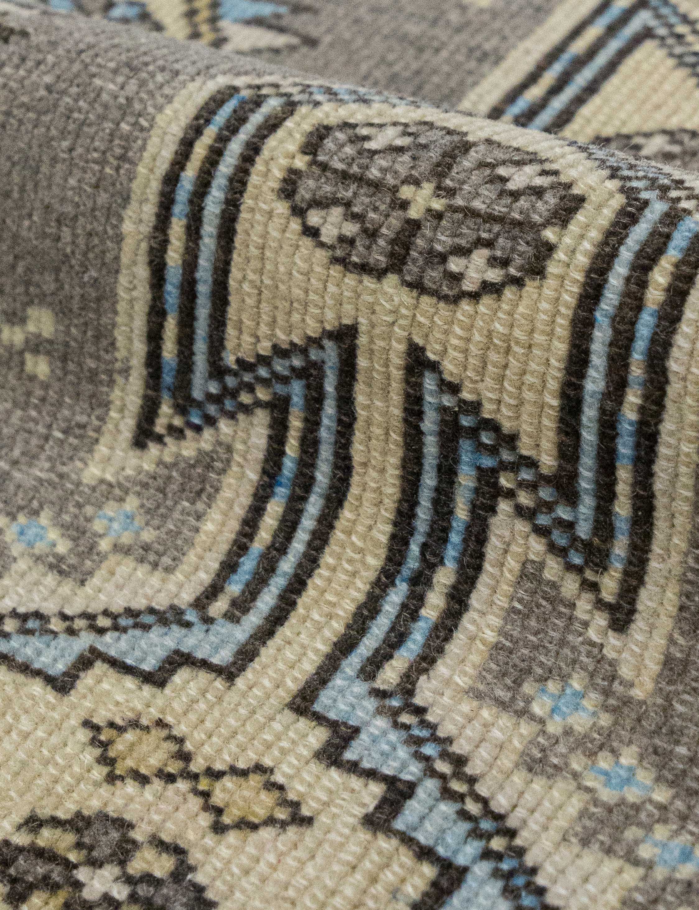Vintage Turkish Hand-Knotted Wool Rug No. 563, 4'6" x 6'2" - Image 4