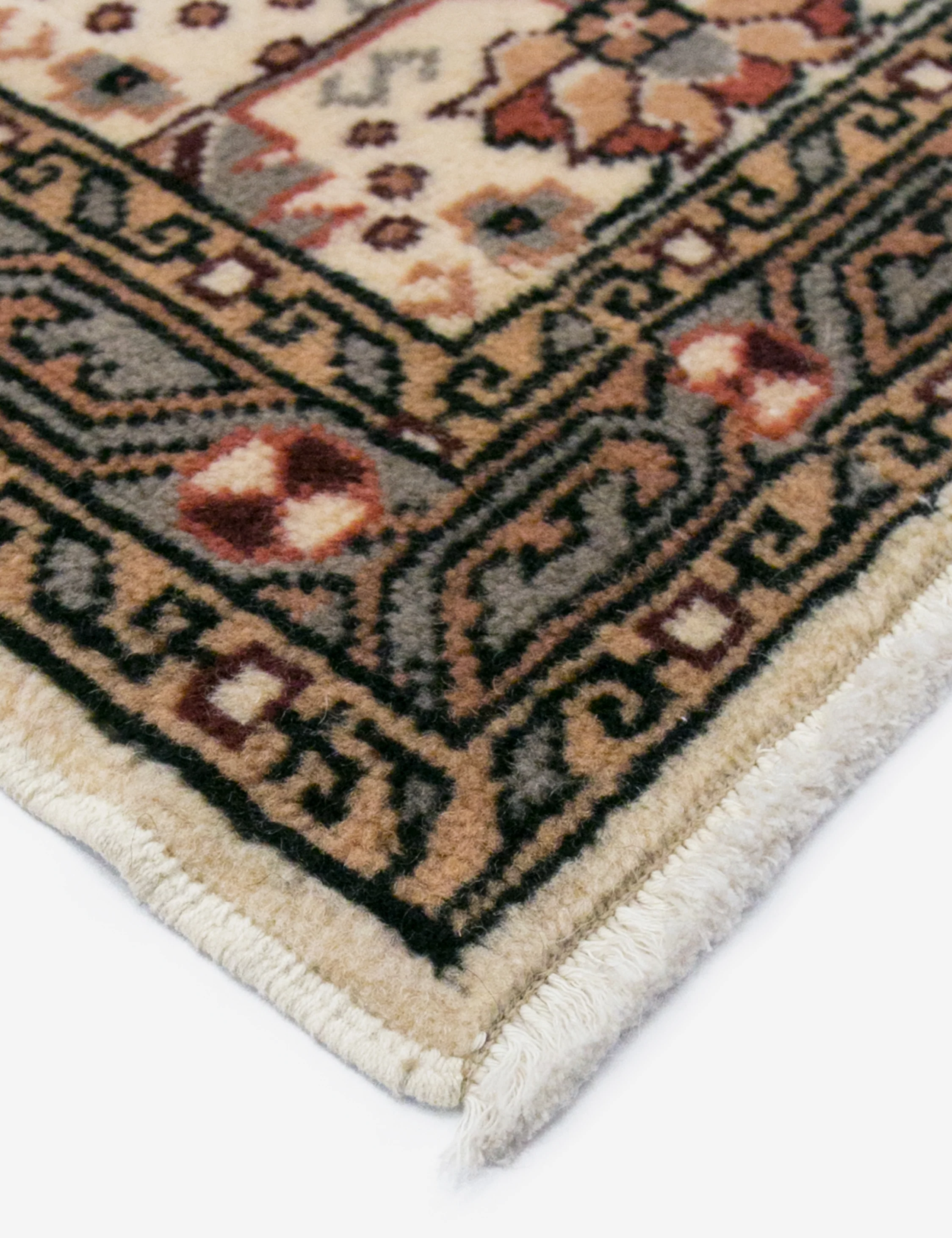 Vintage Turkish Hand-Knotted Wool Runner Rug No. 234, 3' x 9'8" - Image 2