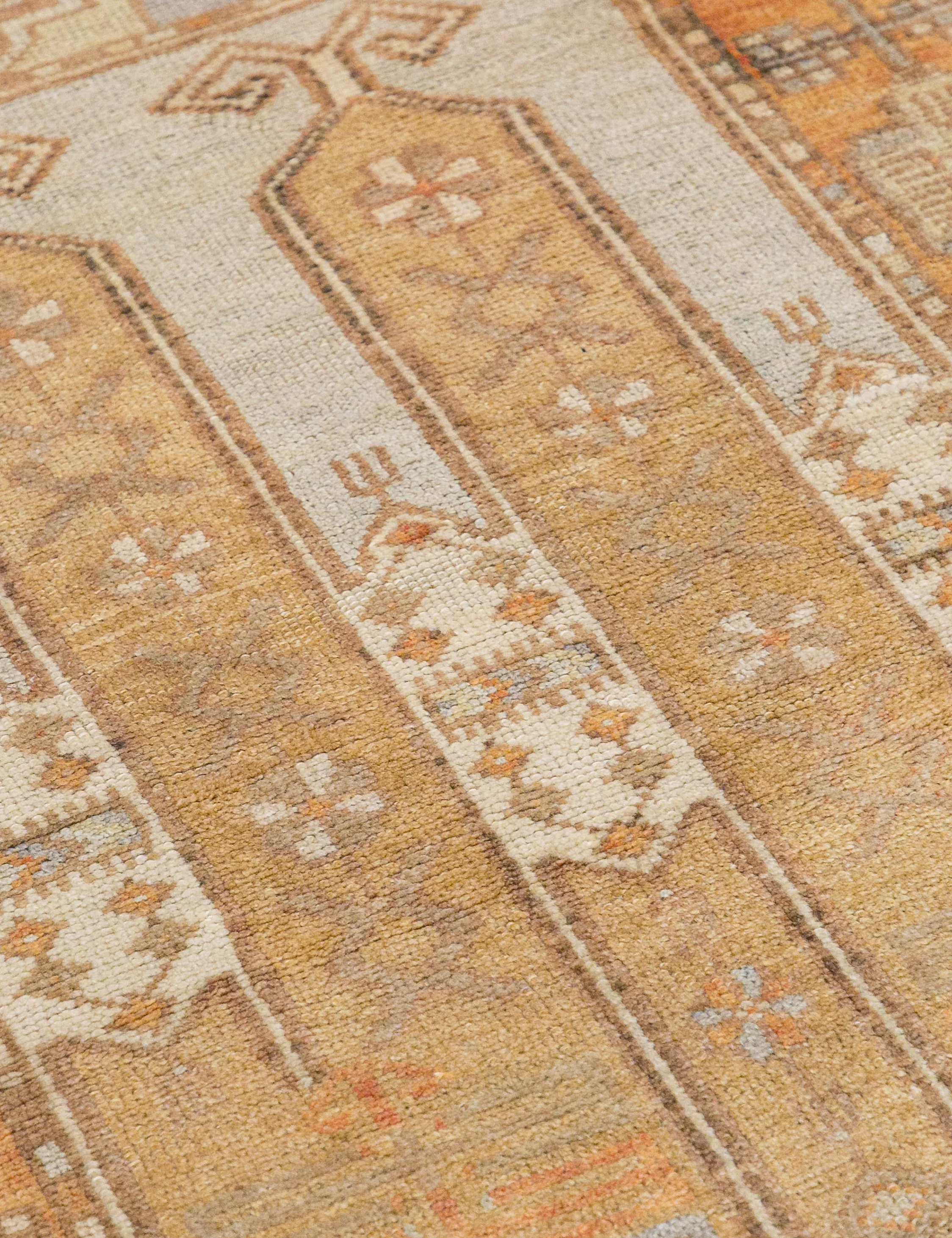 Vintage Turkish Hand-Knotted Wool Runner Rug No. 241, 2'11" x 5'10" - Image 4