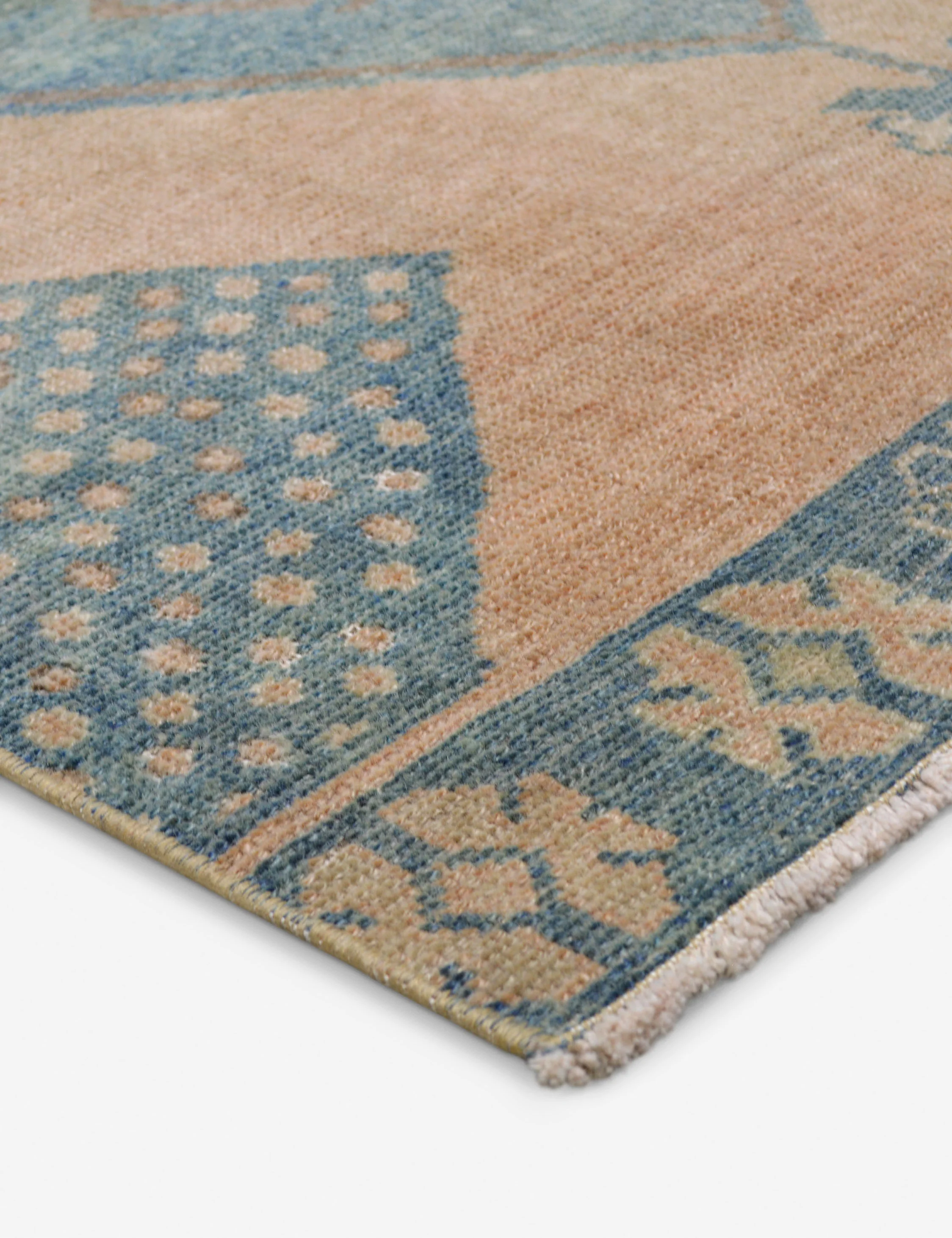Vintage Turkish Hand-Knotted Wool Runner Rug No. 271, 3'2" x 11'8" - Image 3