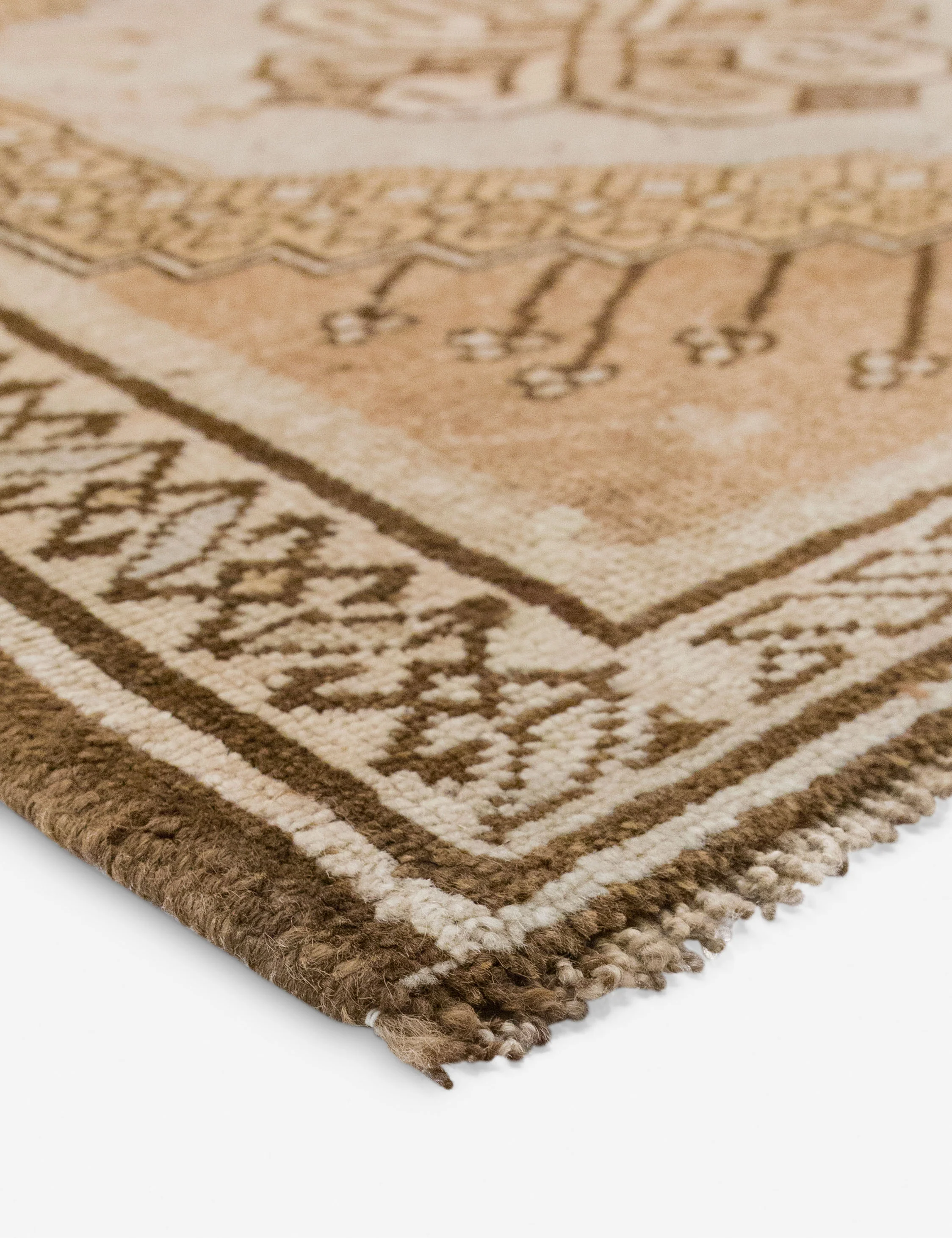 Vintage Turkish Hand-Knotted Wool Runner Rug No. 300, 5'10" x 12'8" - Image 2