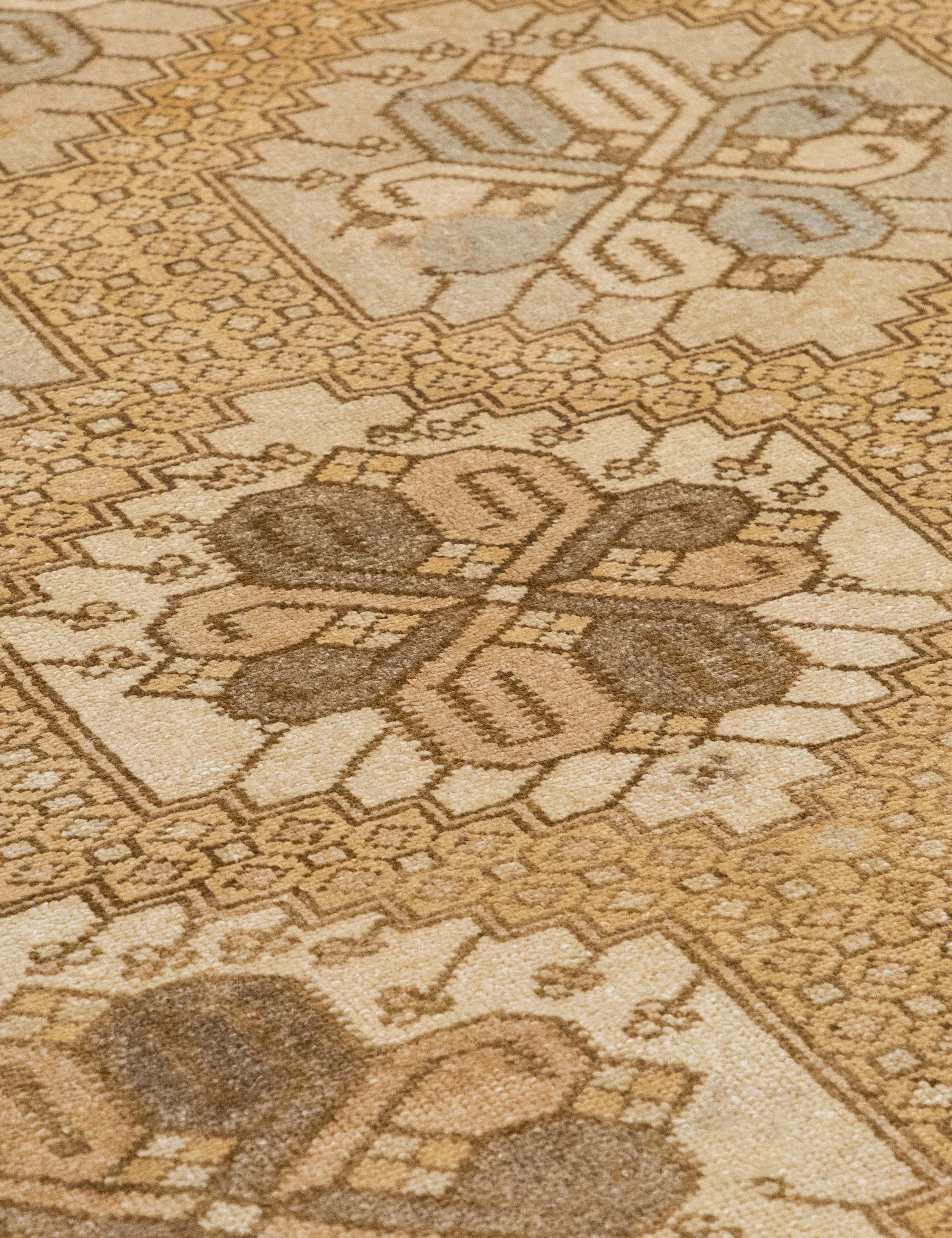 Vintage Turkish Hand-Knotted Wool Runner Rug No. 300, 5'10" x 12'8" - Image 3