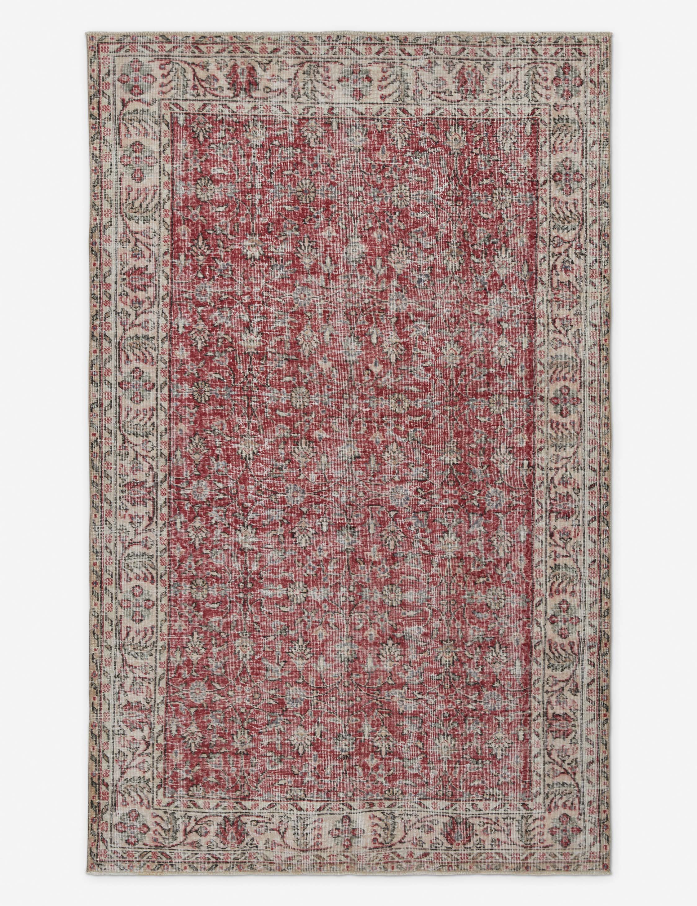 Vintage Turkish Rug No. 188, 5'2" x 8'7"