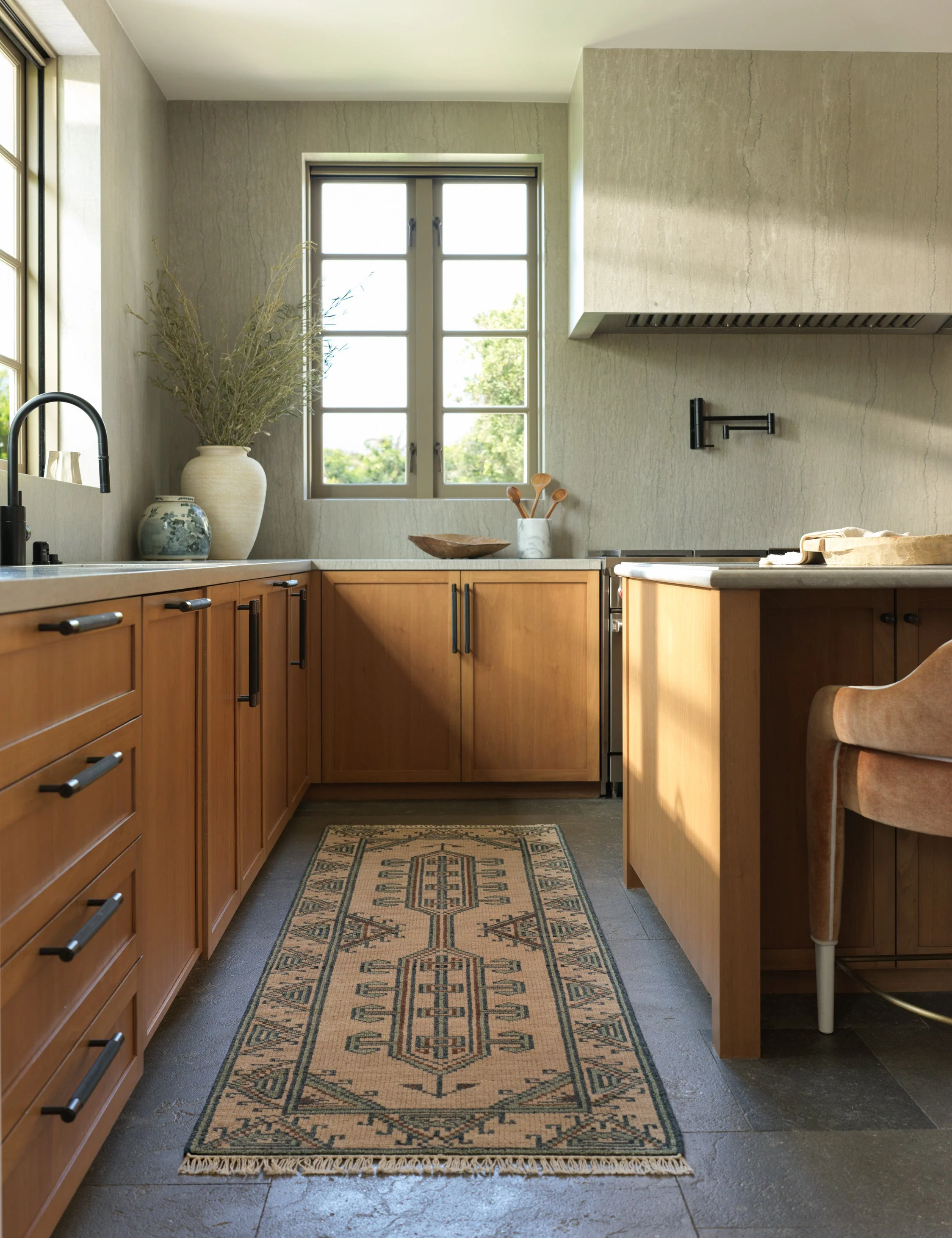Vishal Hand-Knotted Wool Rug Swatch - Image 8