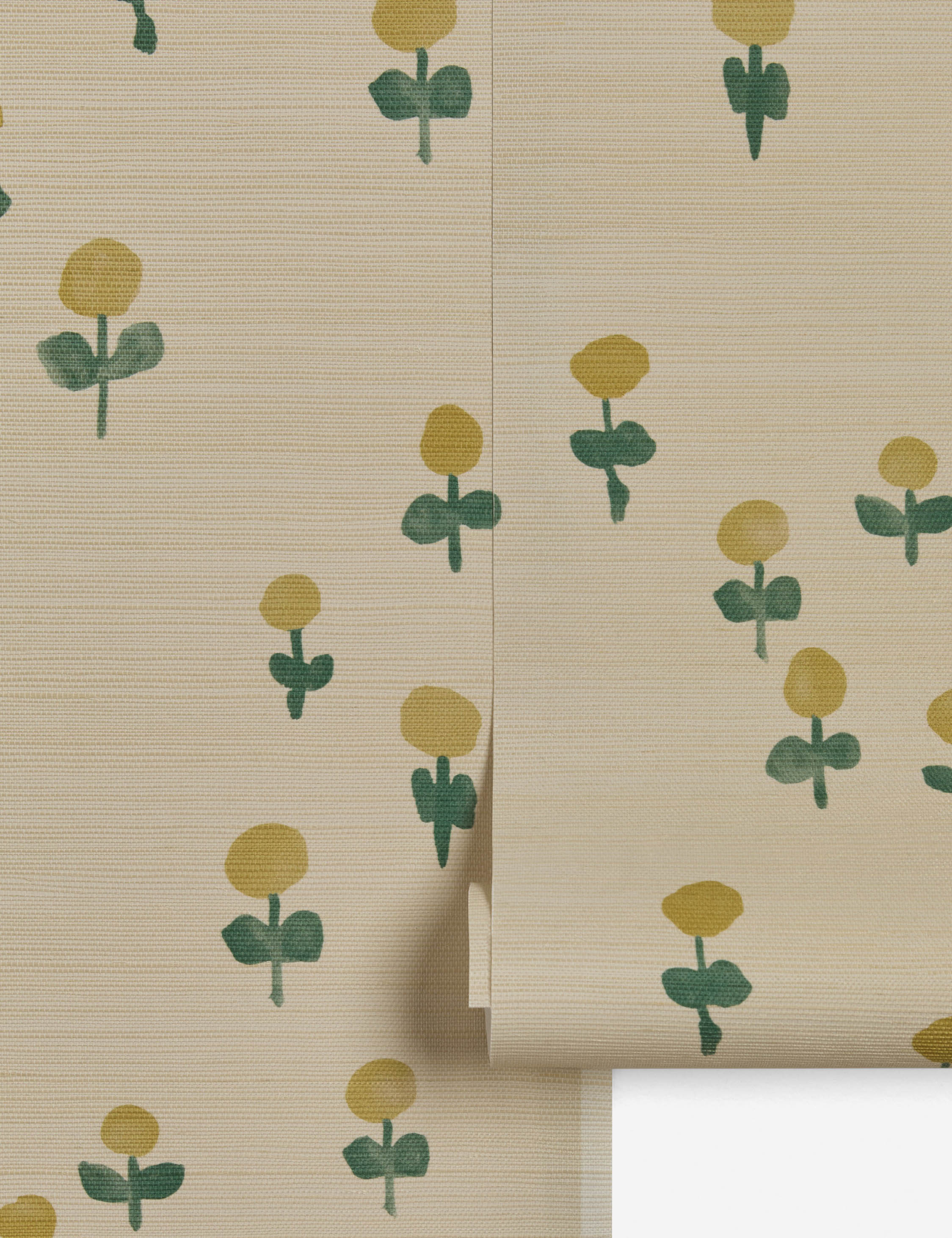 Voi Grasscloth Wallpaper by Sarah Sherman Samuel - Image 2
